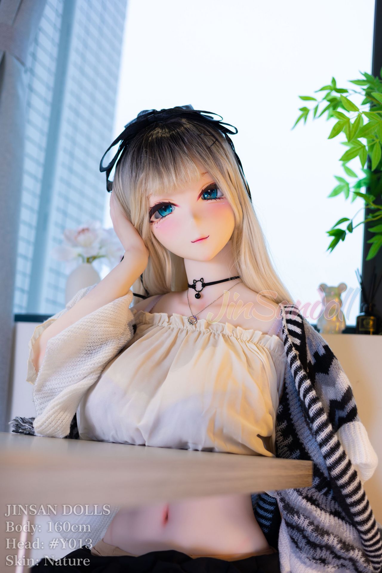 Picture of WM Dolls 5ft3/160cm H Cup TPE Anime PVC HeadHentai Sex Doll - Sylvia