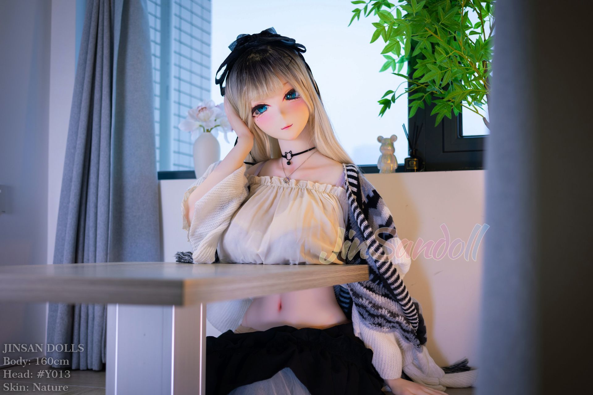 Picture of WM Dolls 5ft3/160cm H Cup TPE Anime PVC HeadHentai Sex Doll - Sylvia