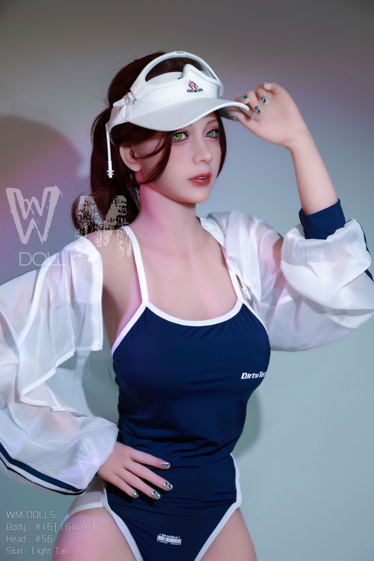 Picture of WM Dolls 5ft38/164cm D cup TPE Full Body Sex Doll - Elena