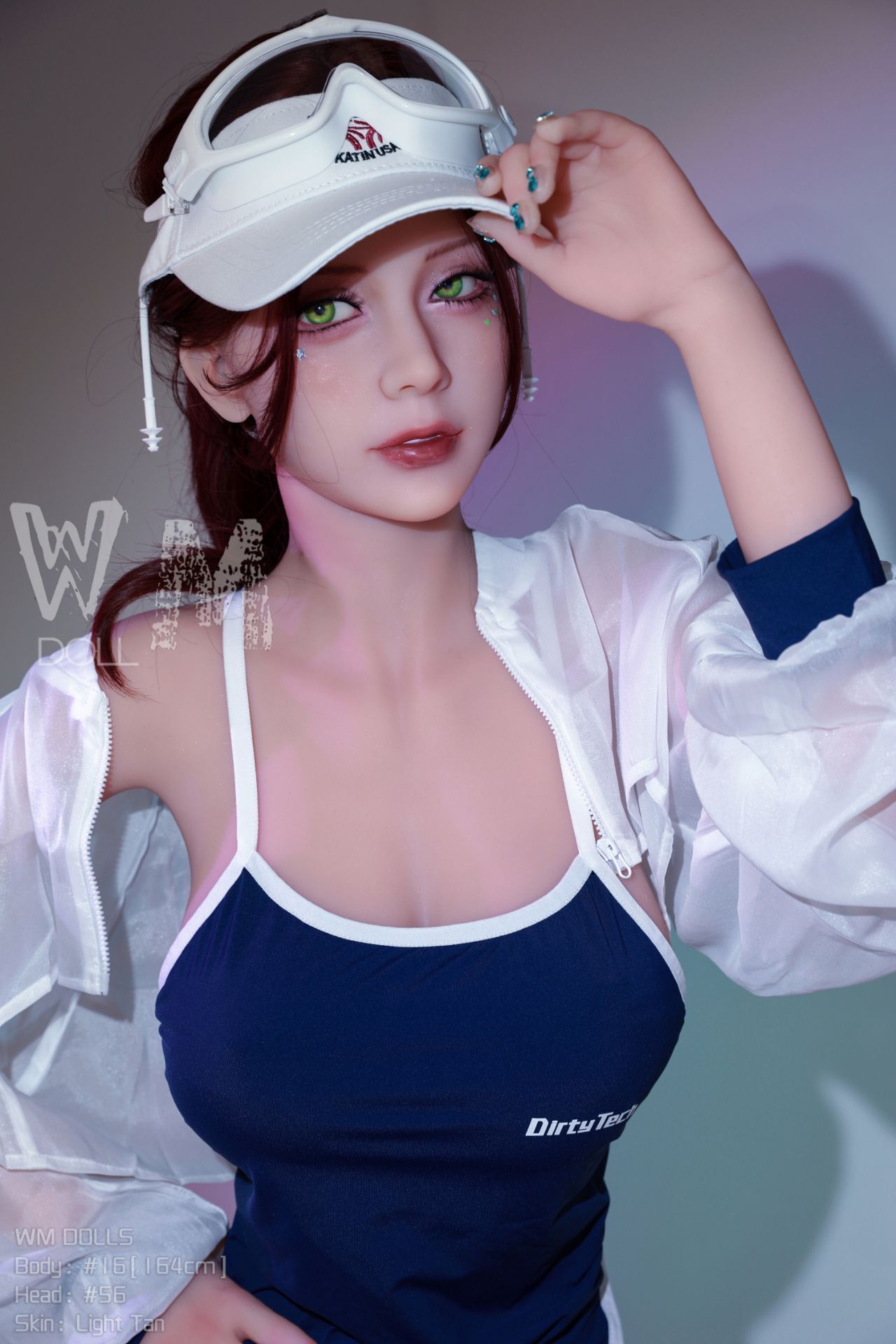Picture of WM Dolls 5ft38/164cm D cup TPE Full Body Sex Doll - Elena