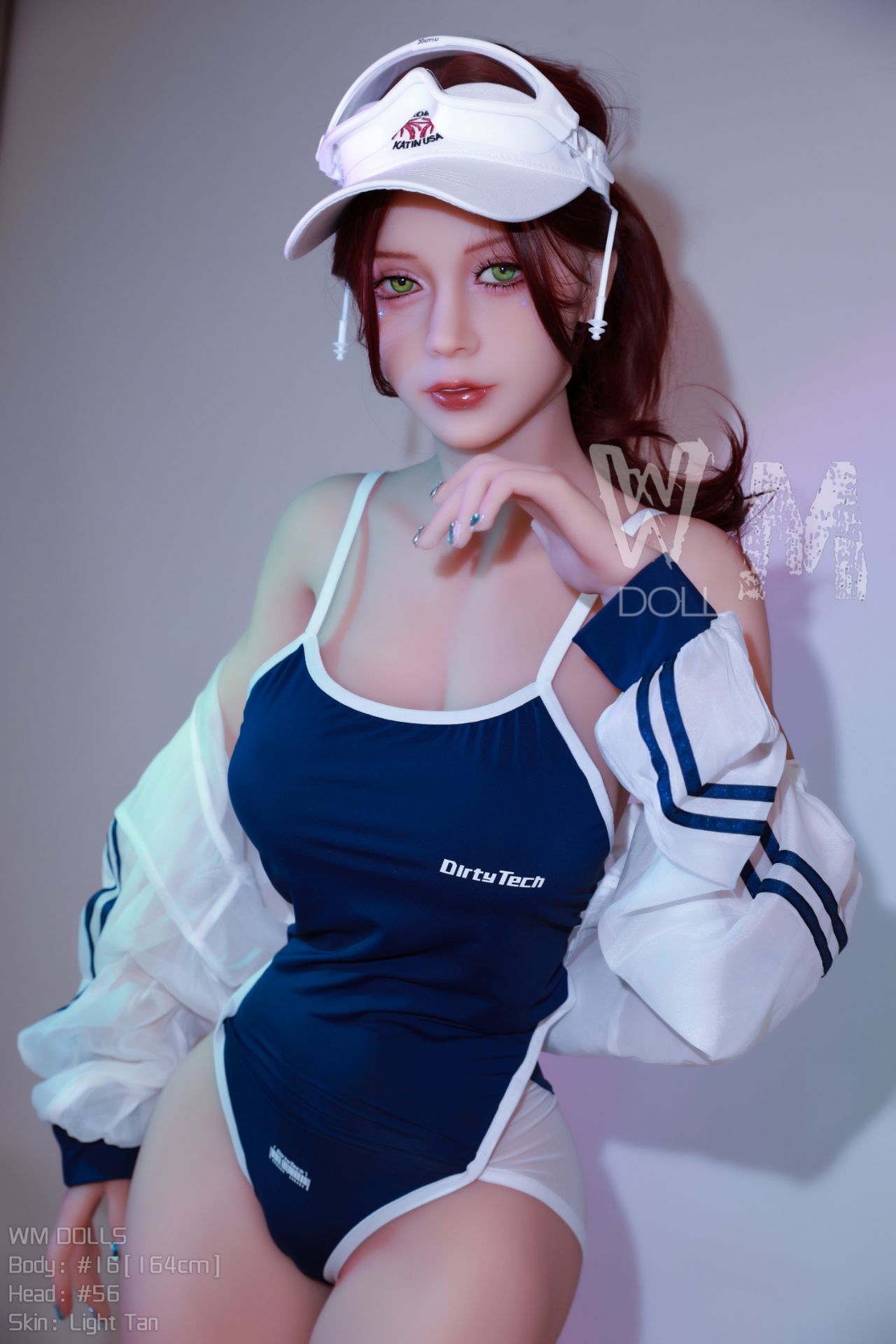 Picture of WM Dolls 5ft38/164cm D cup TPE Full Body Sex Doll - Elena