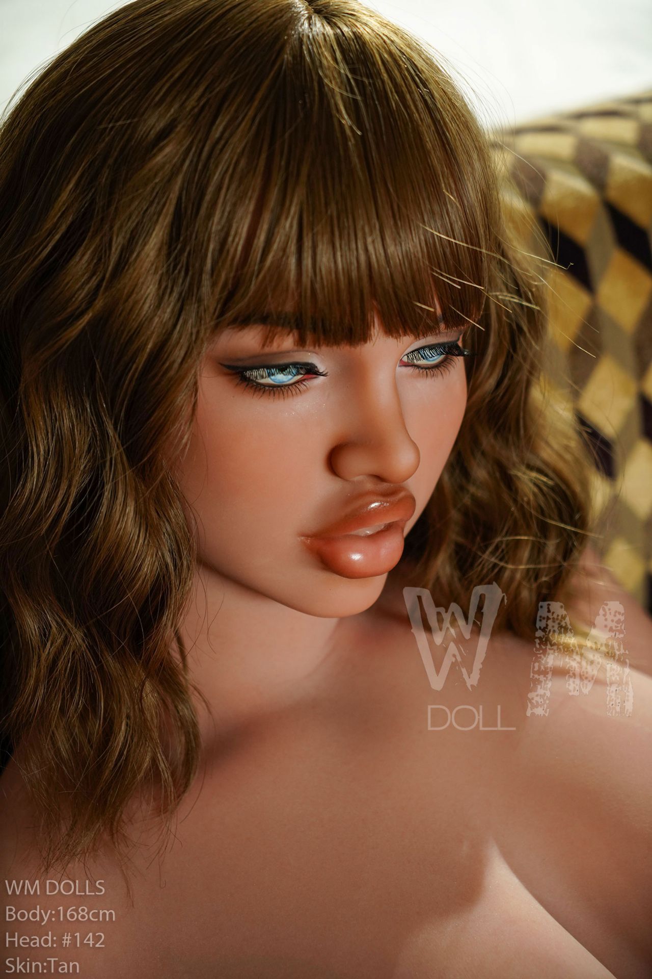 Picture of WM Dolls 5ft5/168cm E Cup TPE Tan Skin Big Lips Sex Doll - Ethel