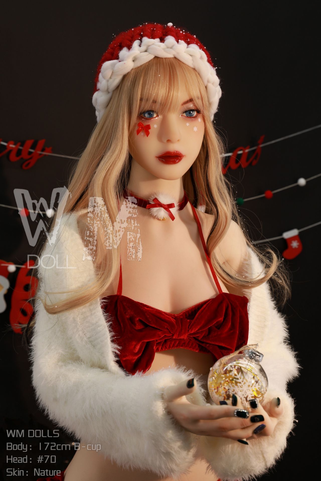 Picture of WM Dolls 5ft6/172cm B cup TPE Christmas Sex Doll - Jennifer