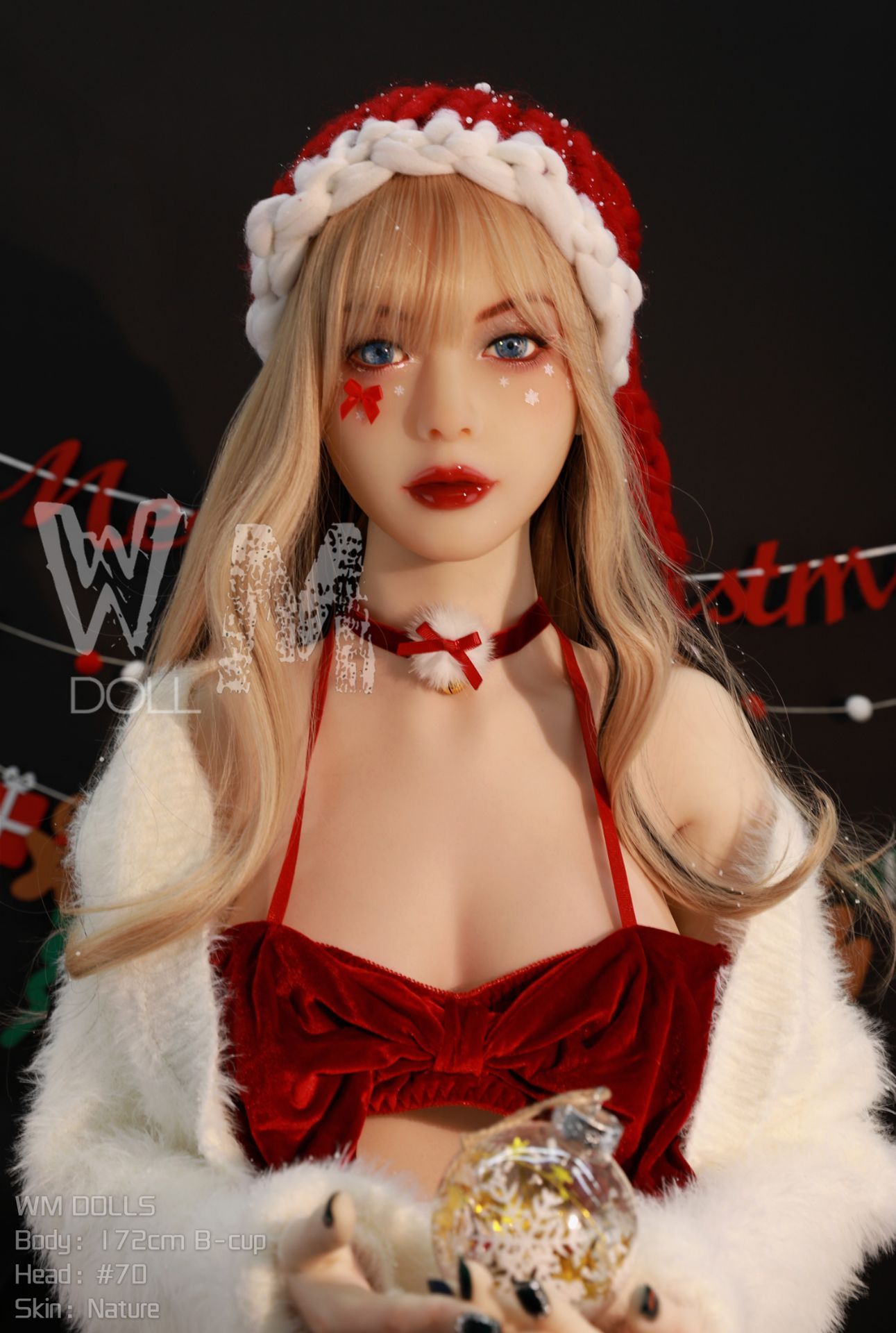 Picture of WM Dolls 5ft6/172cm B cup TPE Christmas Sex Doll - Jennifer