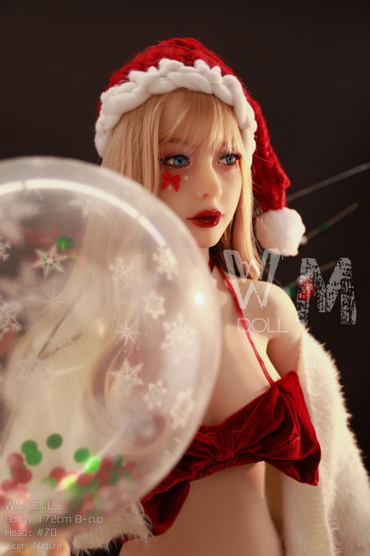 Picture of WM Dolls 5ft6/172cm B cup TPE Christmas Sex Doll - Jennifer