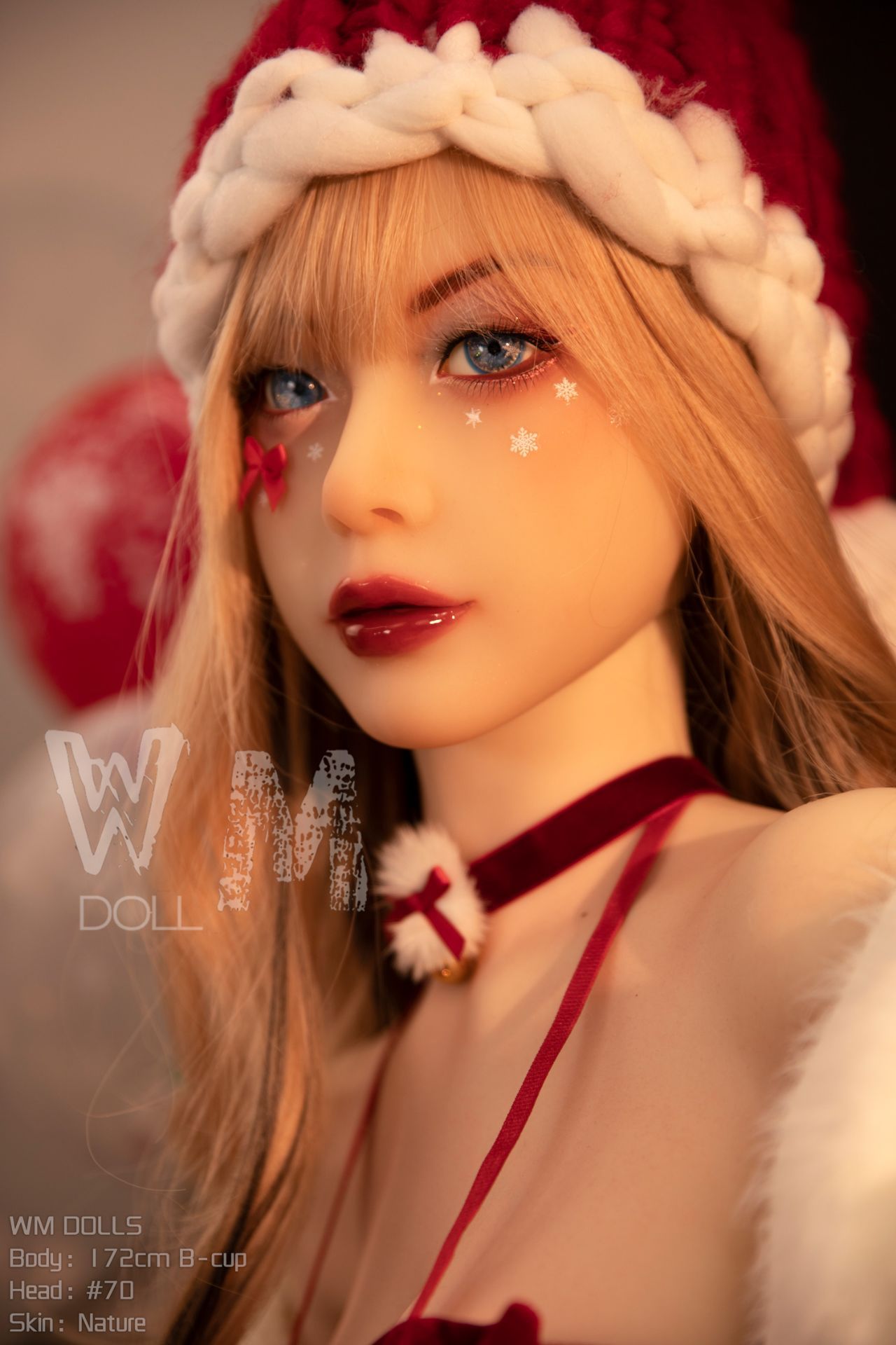 Picture of WM Dolls 5ft6/172cm B cup TPE Christmas Sex Doll - Jennifer