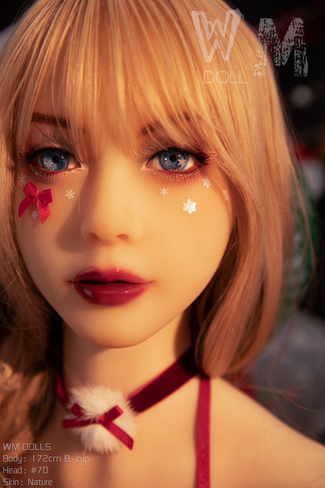 Picture of WM Dolls 5ft6/172cm B cup TPE Christmas Sex Doll - Jennifer