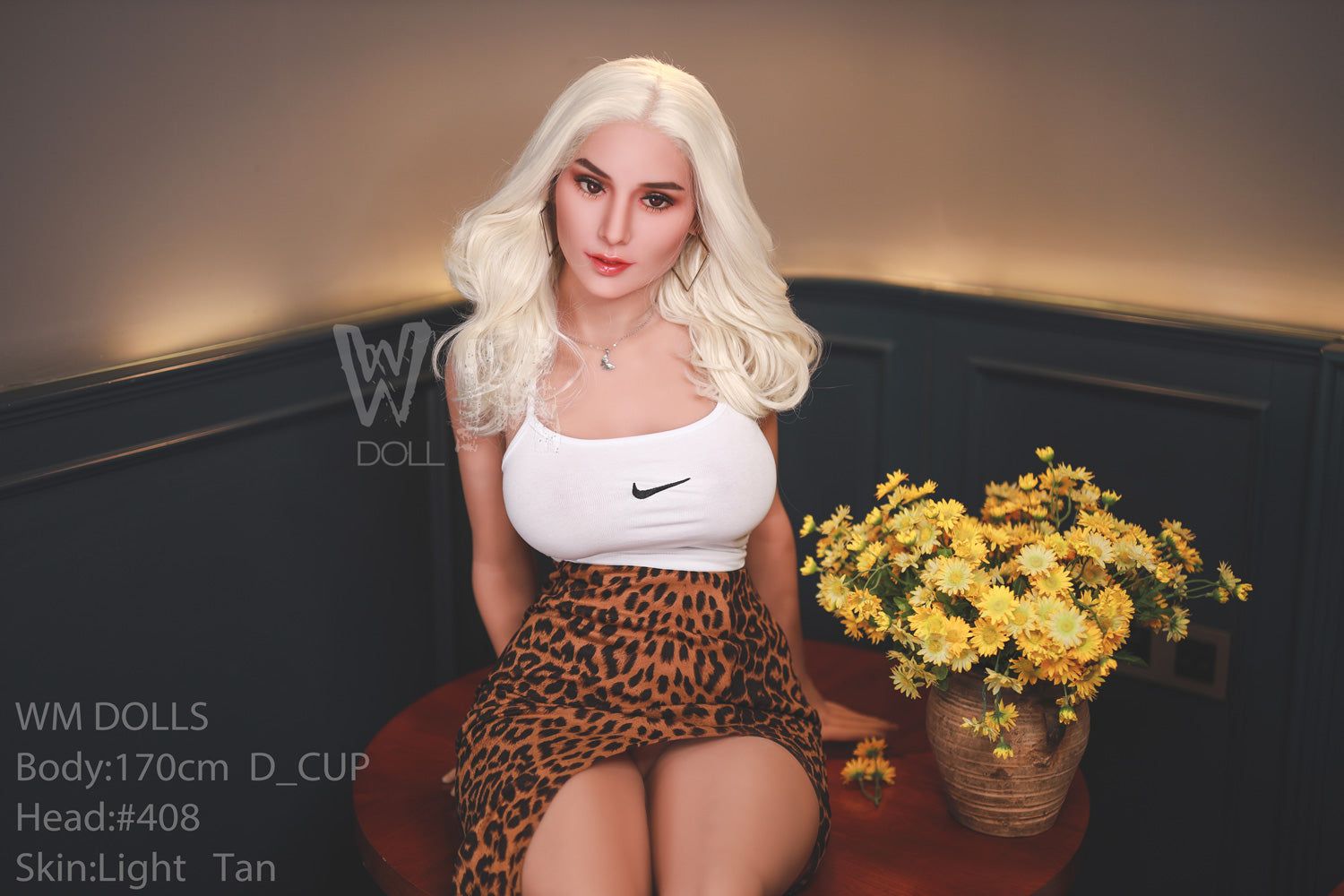Picture of WM Dolls 5ft58/170cm D cup TPE Sex Doll - Roxanne