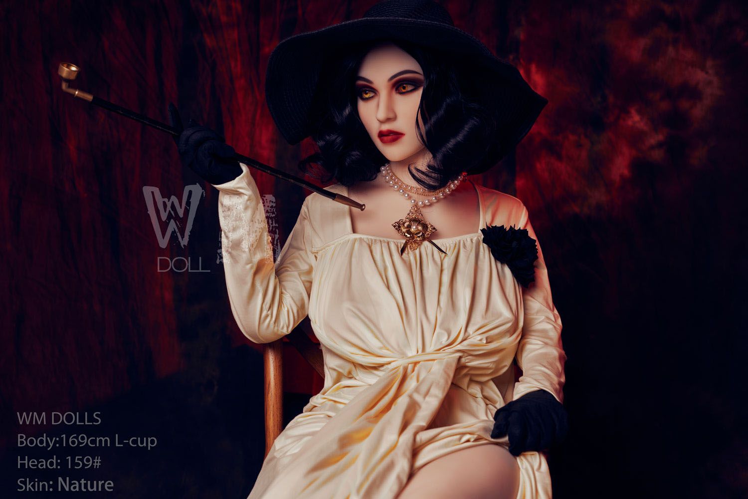 Picture of WM Dolls 5ft54/169cm L cup TPE Sex Doll - Vampire Lady