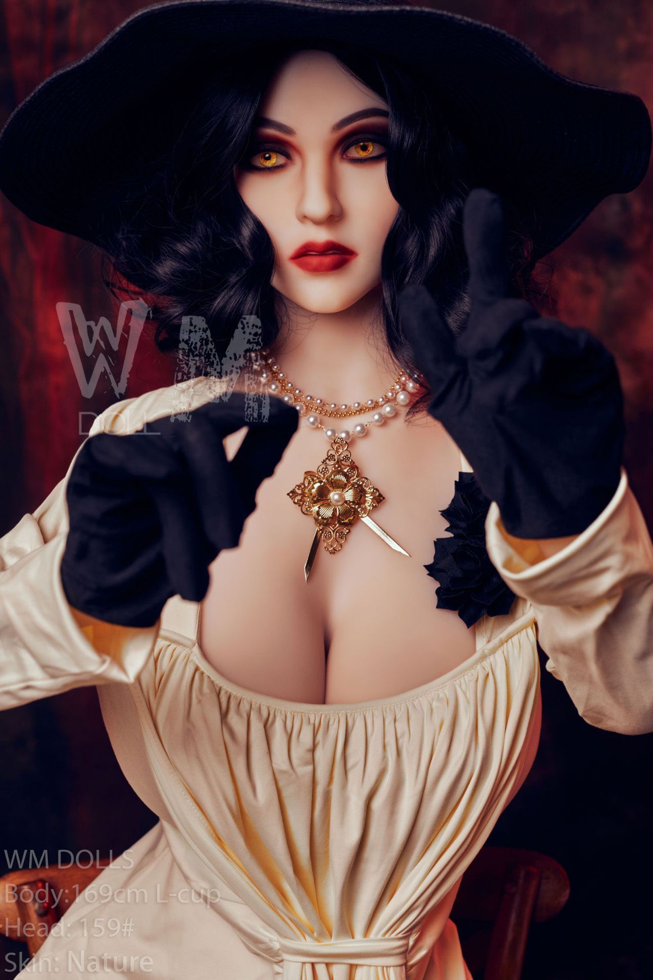 Picture of WM Dolls 5ft54/169cm L cup TPE Sex Doll - Vampire Lady