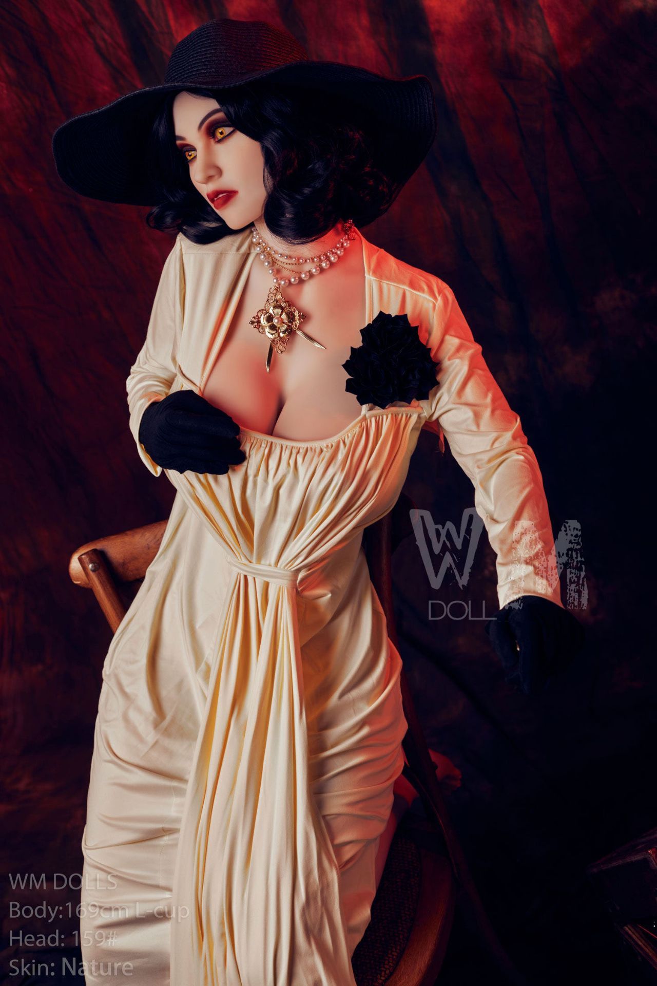 Picture of WM Dolls 5ft54/169cm L cup TPE Sex Doll - Vampire Lady