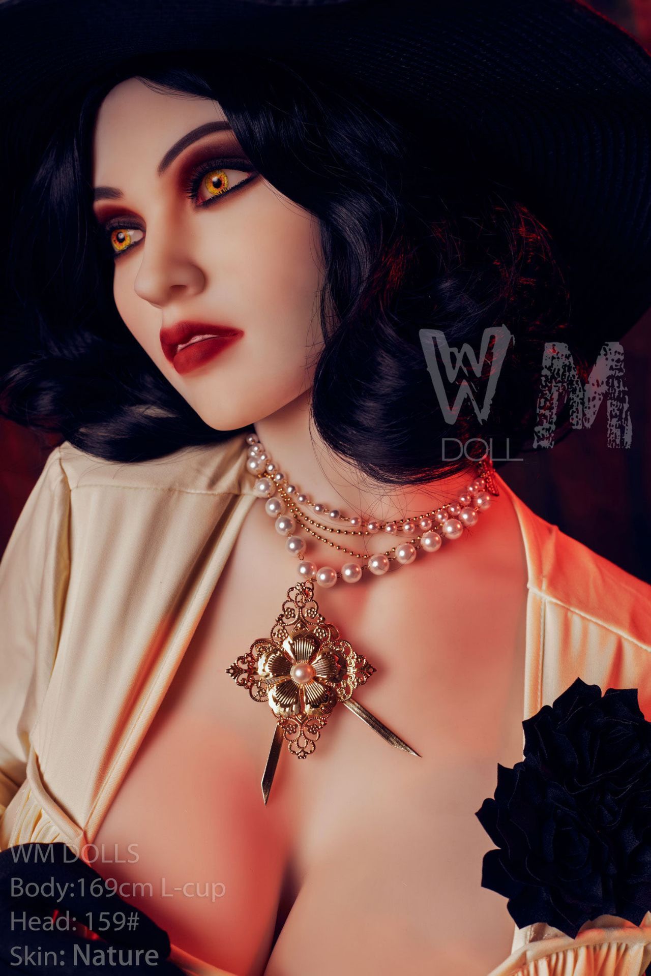 Picture of WM Dolls 5ft54/169cm L cup TPE Sex Doll - Vampire Lady