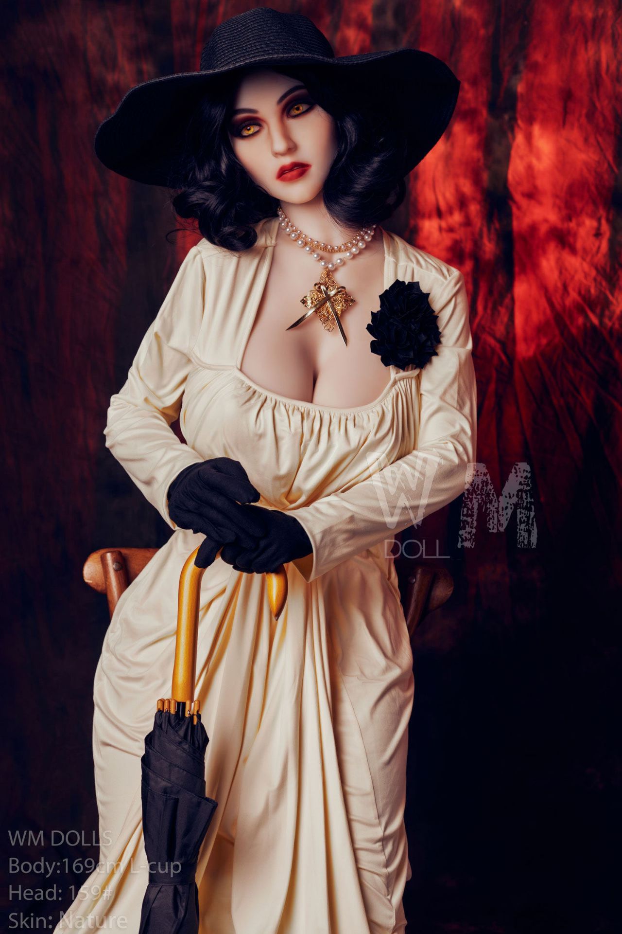 Picture of WM Dolls 5ft54/169cm L cup TPE Sex Doll - Vampire Lady