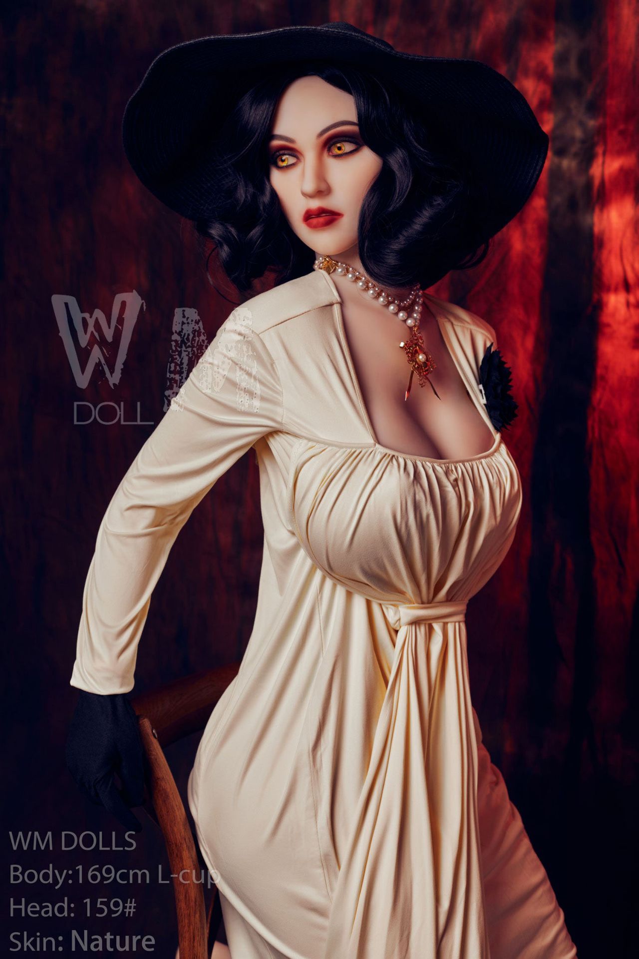 Picture of WM Dolls 5ft54/169cm L cup TPE Sex Doll - Vampire Lady