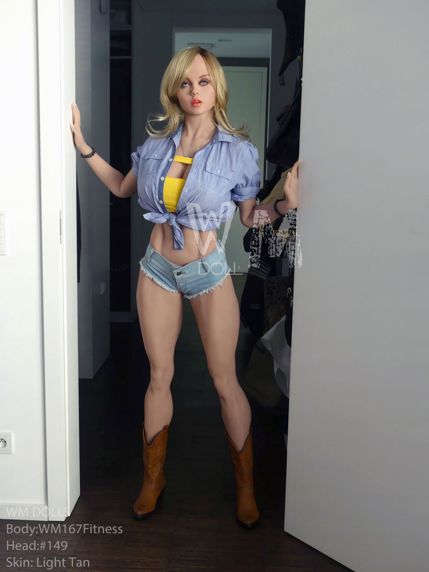 Picture of WM Dolls 5ft48/167cm H cup TPE Sex Doll - Allson