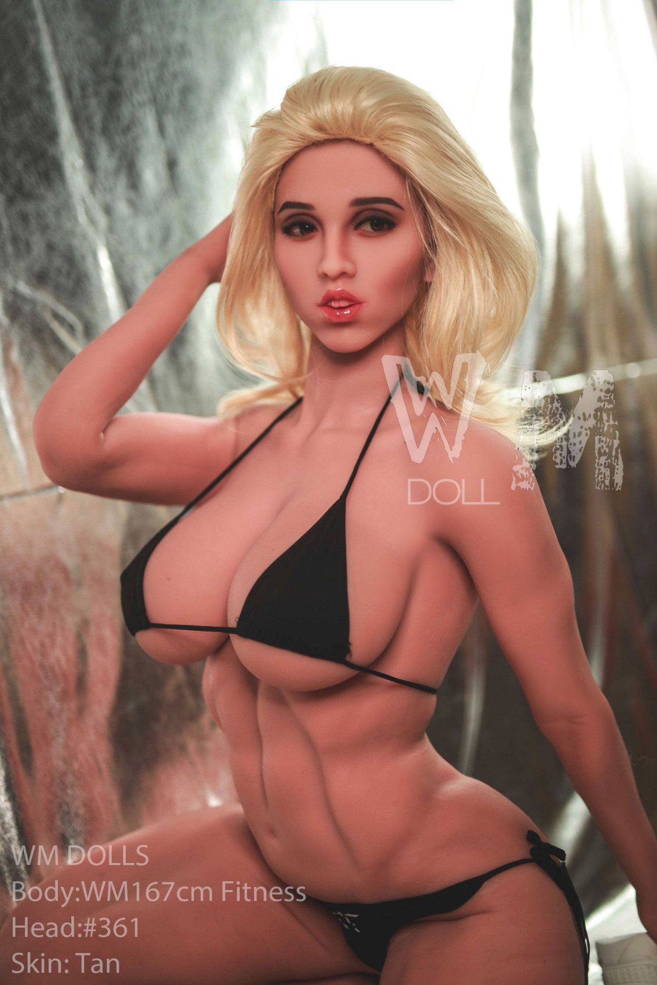 Picture of WM Dolls 5ft48/167cm H cup TPE Sex Doll - Brenda