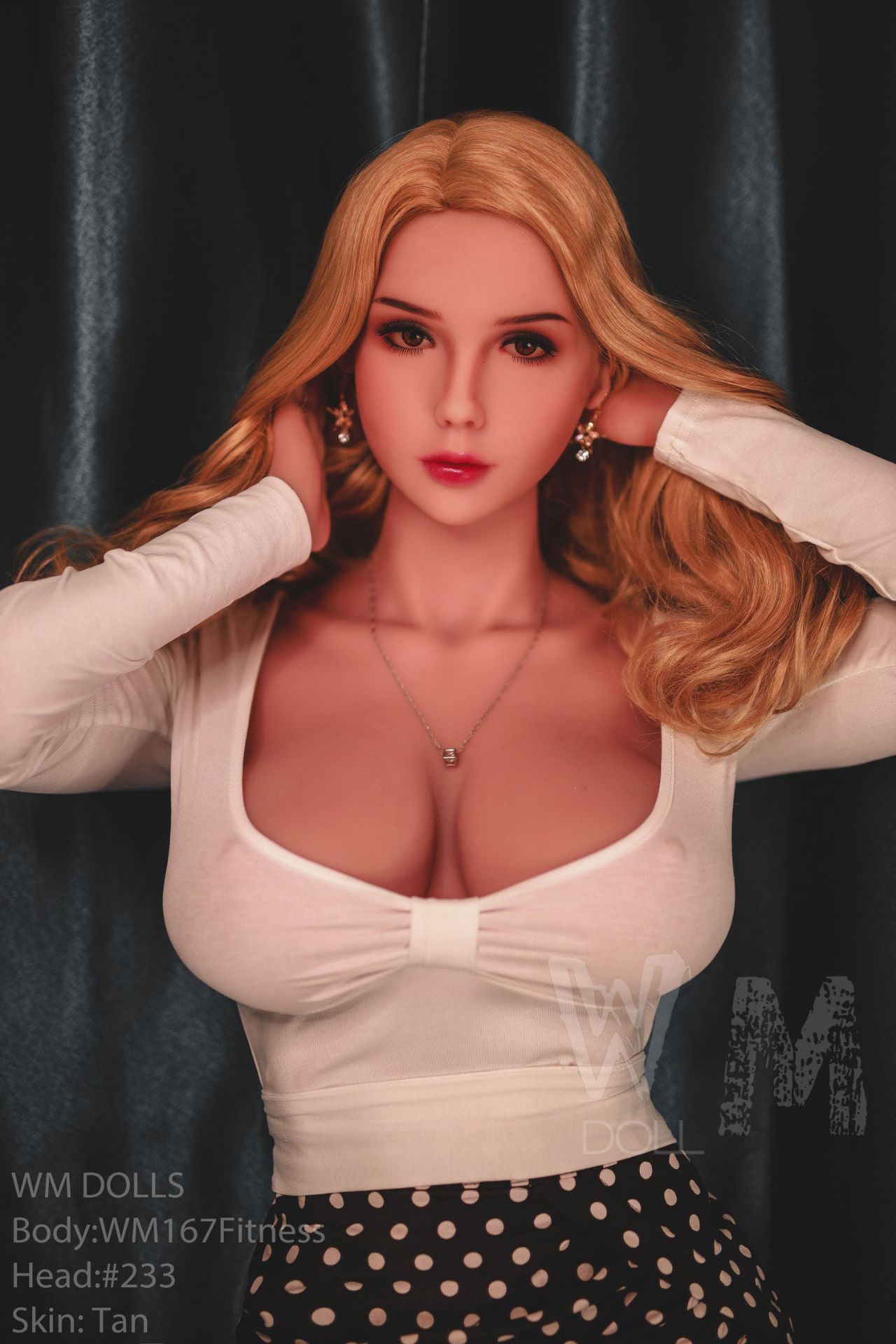 Picture of WM Dolls 5ft48/167cm H cup TPE Sex Doll - Cora