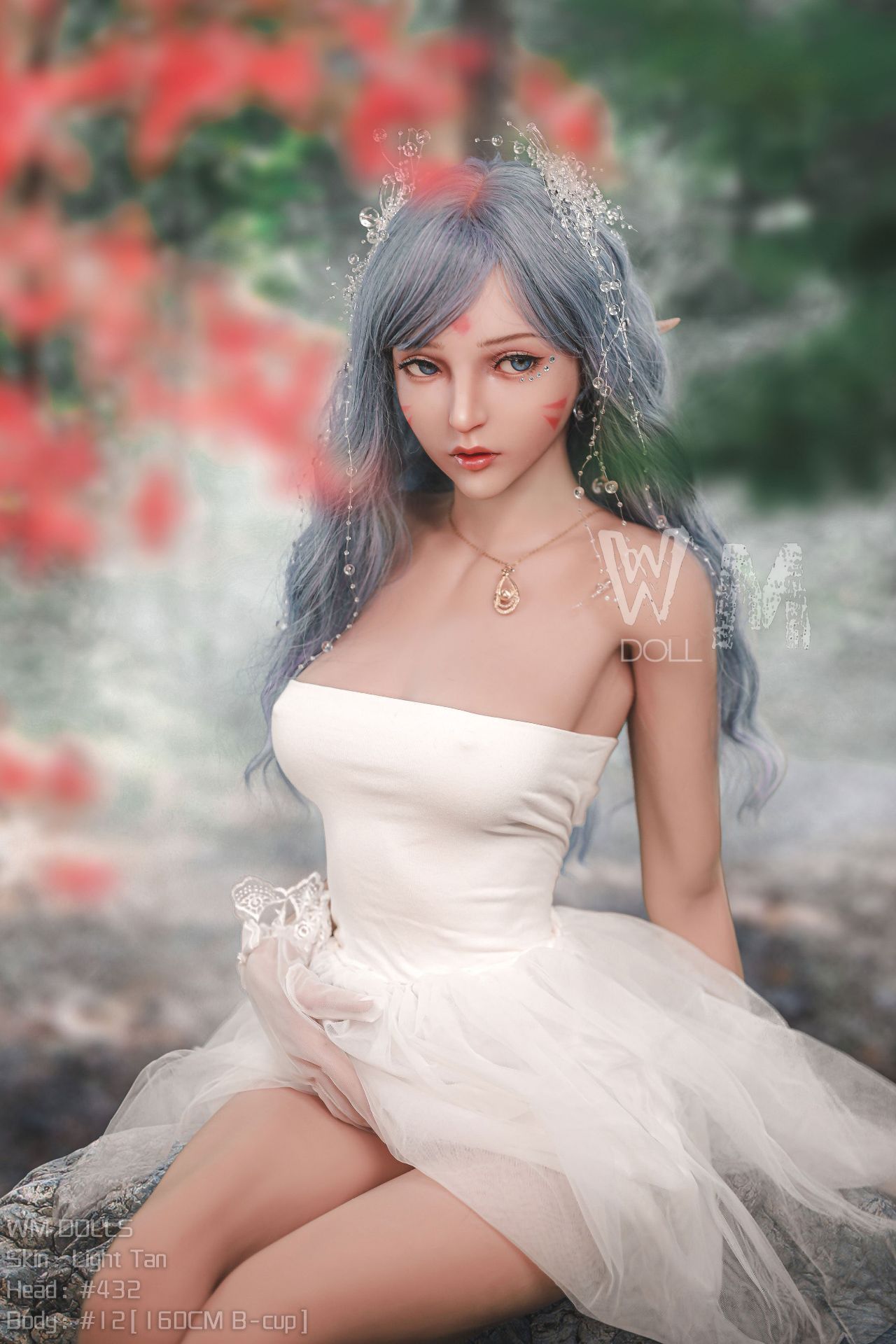 Picture of WM Dolls 5ft25/160cm B Cup TPE Sex Doll - Simona