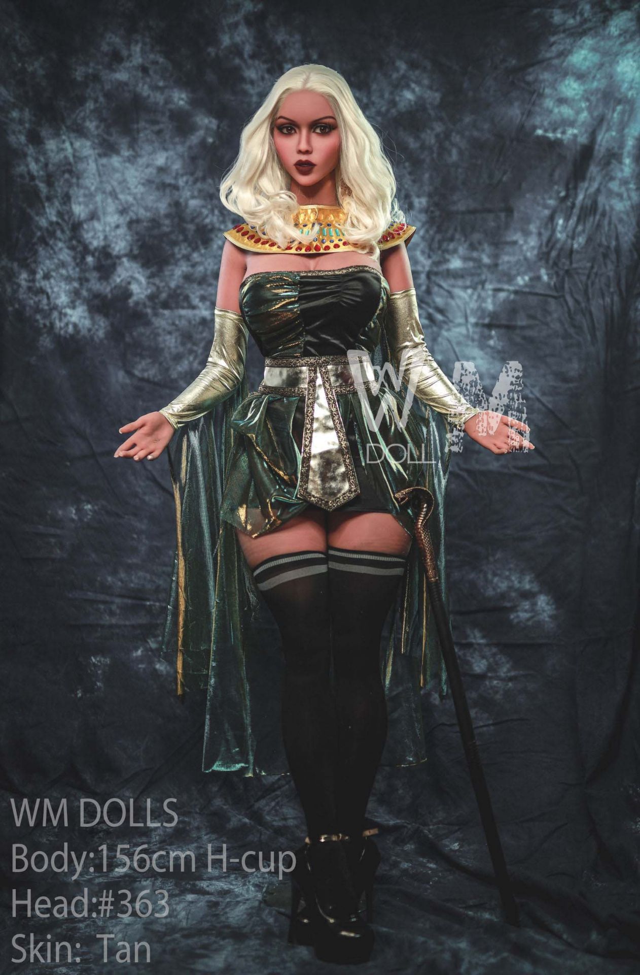 Picture of WM Dolls 5ft1/156cm H Cup TPE Sex Doll - Cleopatra