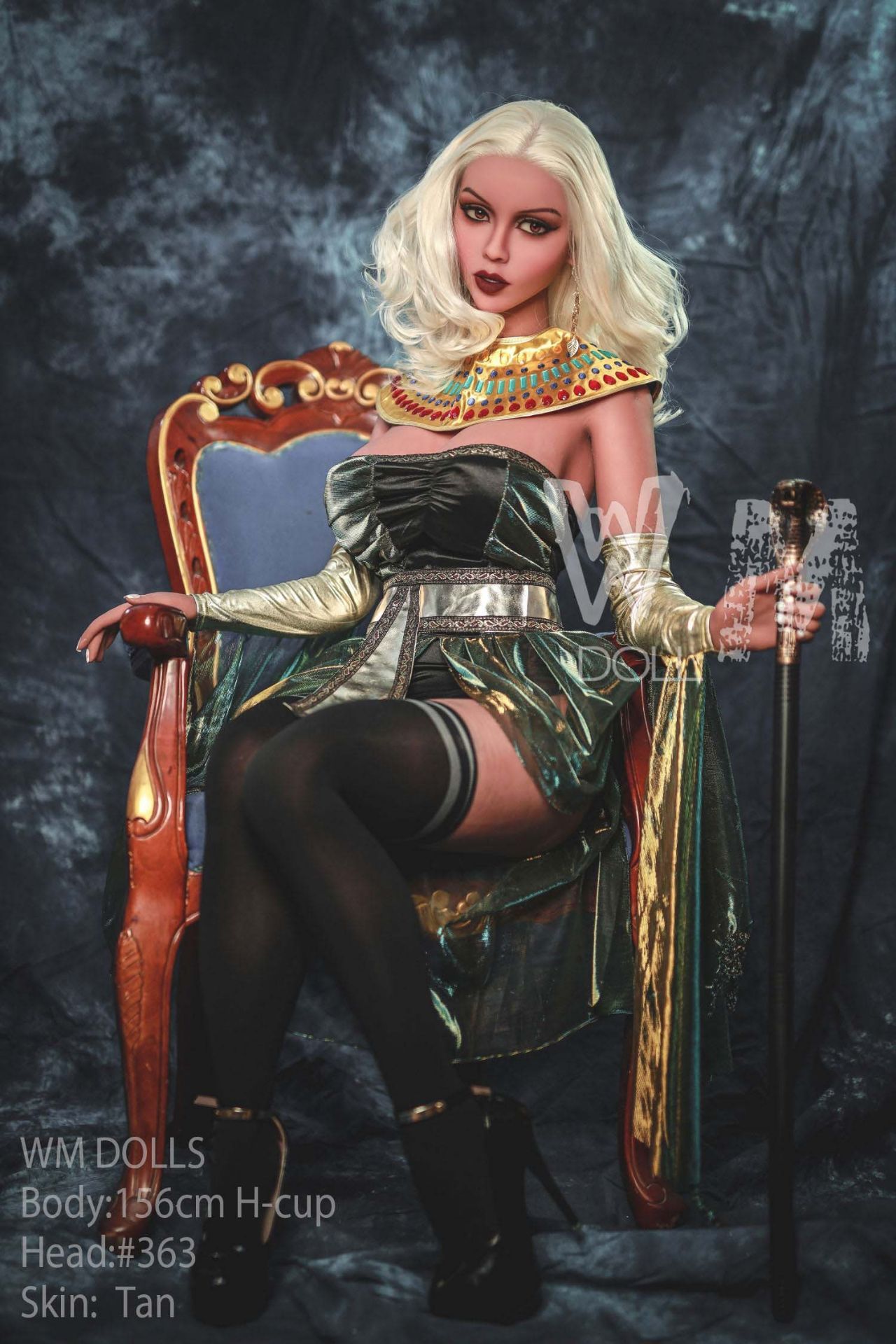 Picture of WM Dolls 5ft1/156cm H Cup TPE Sex Doll - Cleopatra