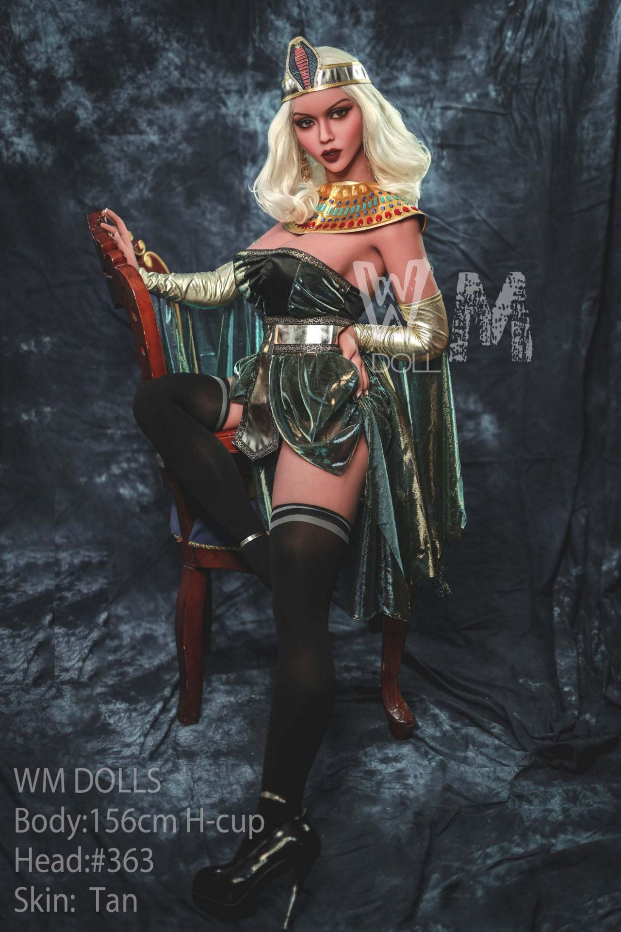 Picture of WM Dolls 5ft1/156cm H Cup TPE Sex Doll - Cleopatra