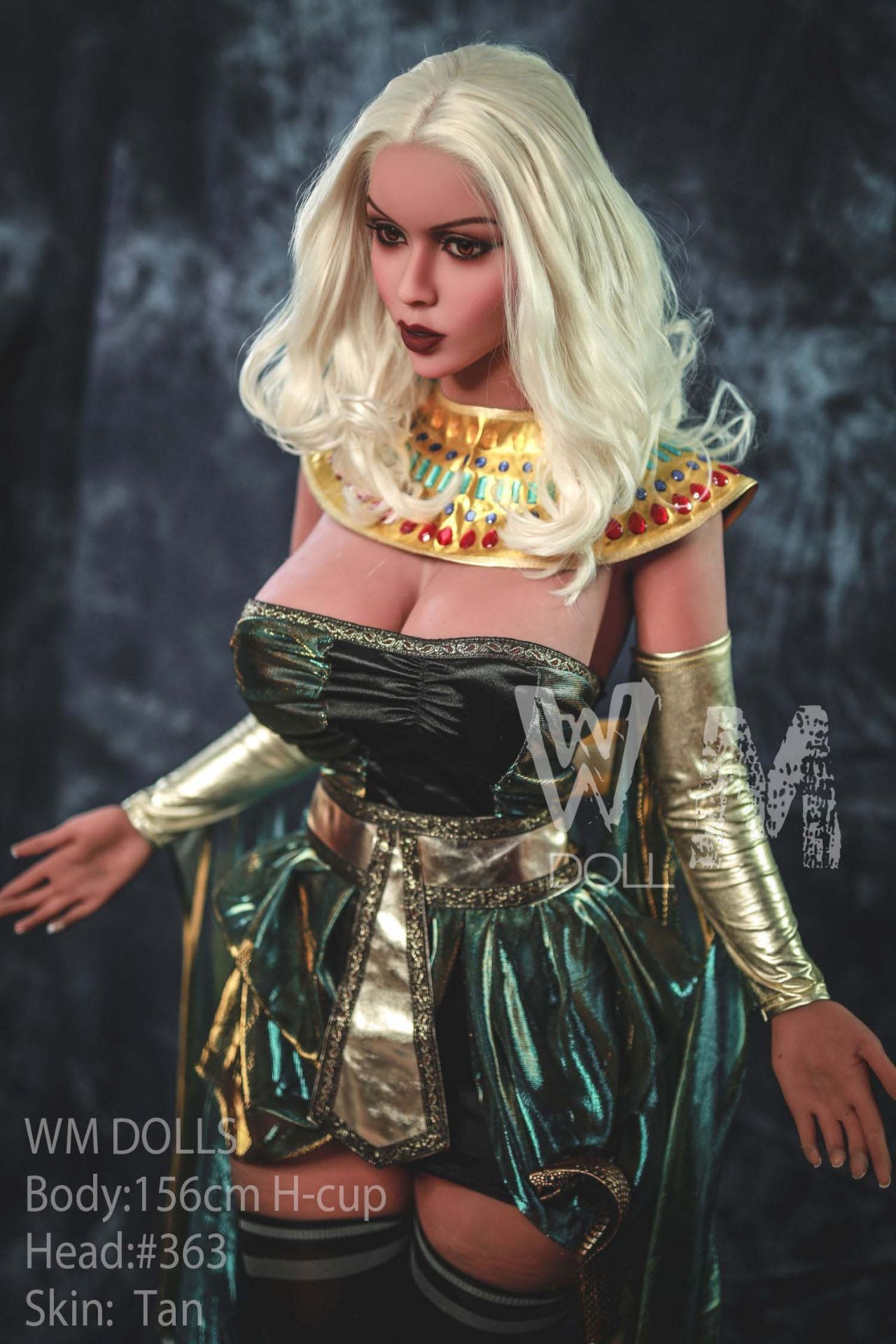 Picture of WM Dolls 5ft1/156cm H Cup TPE Sex Doll - Cleopatra