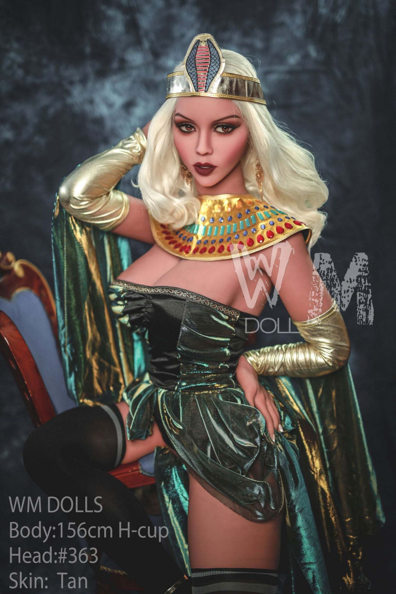 Picture of WM Dolls 5ft1/156cm H Cup TPE Sex Doll - Cleopatra