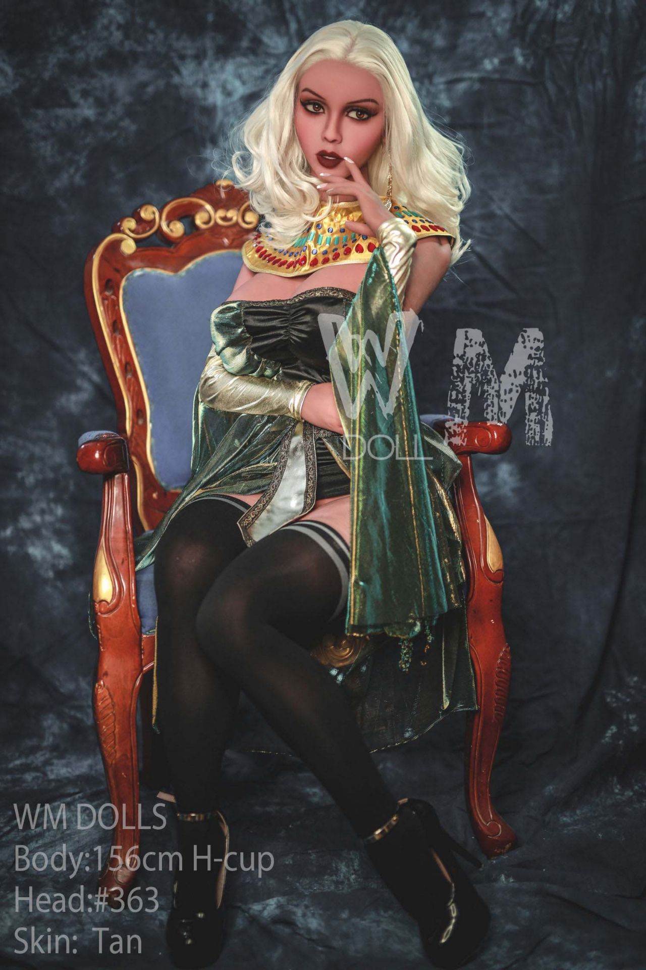 Picture of WM Dolls 5ft1/156cm H Cup TPE Sex Doll - Cleopatra