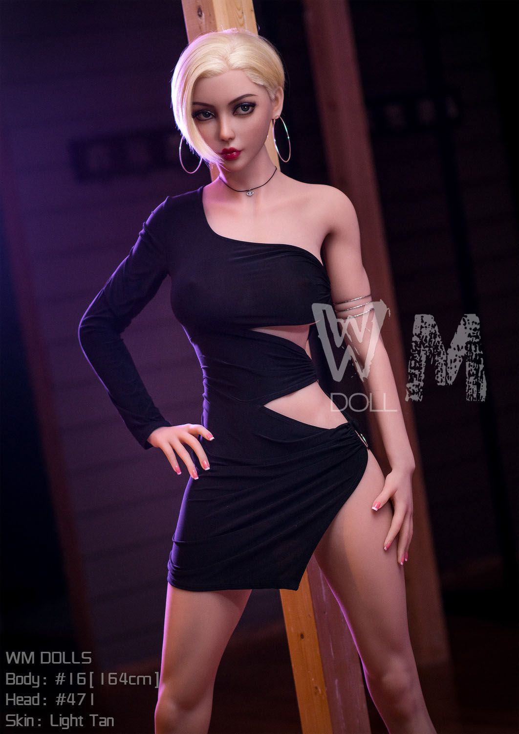 Picture of WM Dolls Realistic 5ft38/164cm F Cup Tpe Sex Doll - Ella