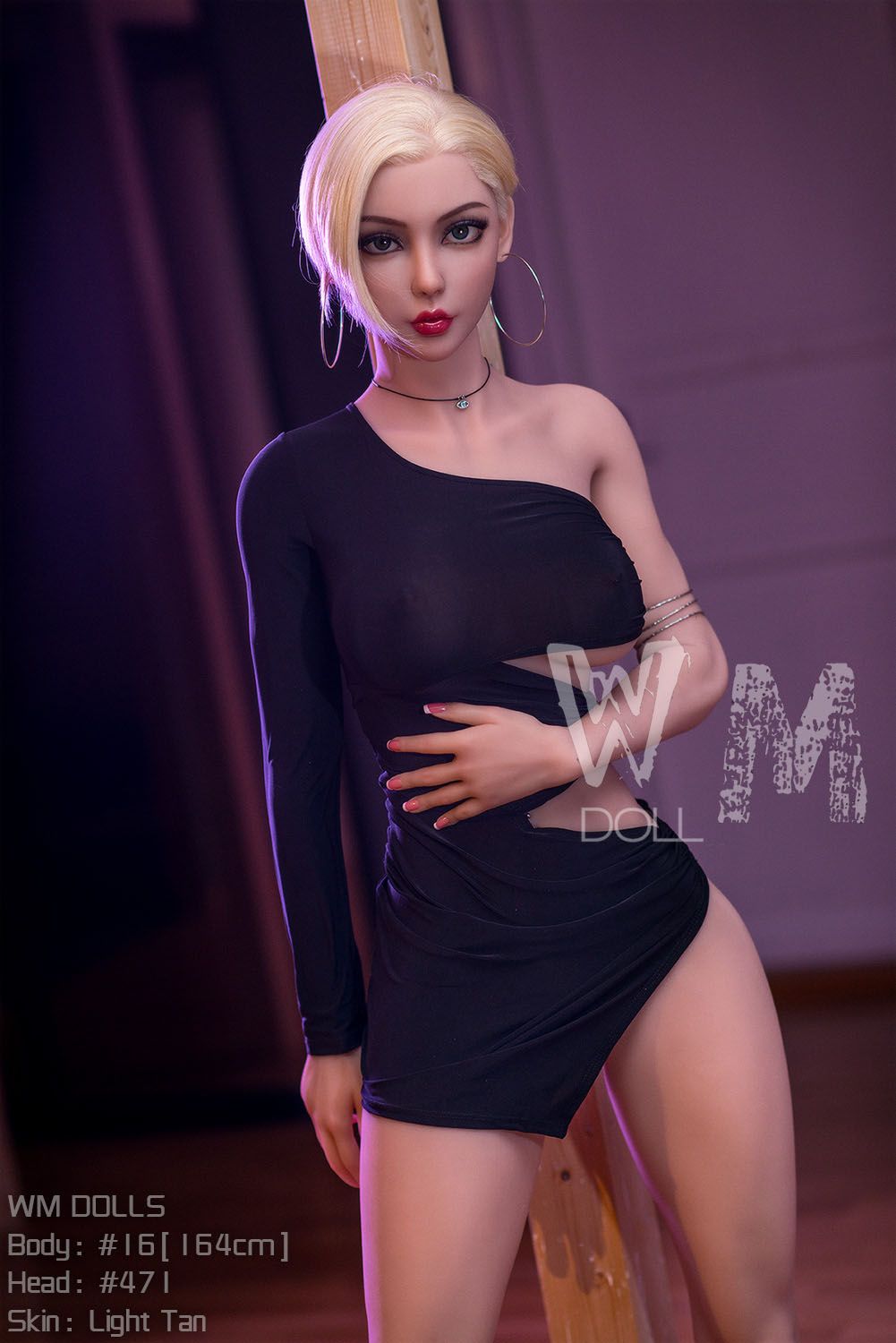 Picture of WM Dolls Realistic 5ft38/164cm F Cup Tpe Sex Doll - Ella
