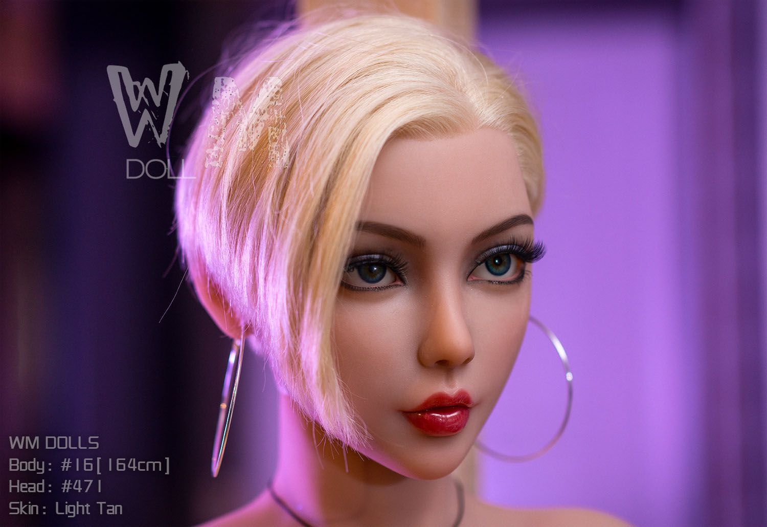 Picture of WM Dolls Realistic 5ft38/164cm F Cup Tpe Sex Doll - Ella