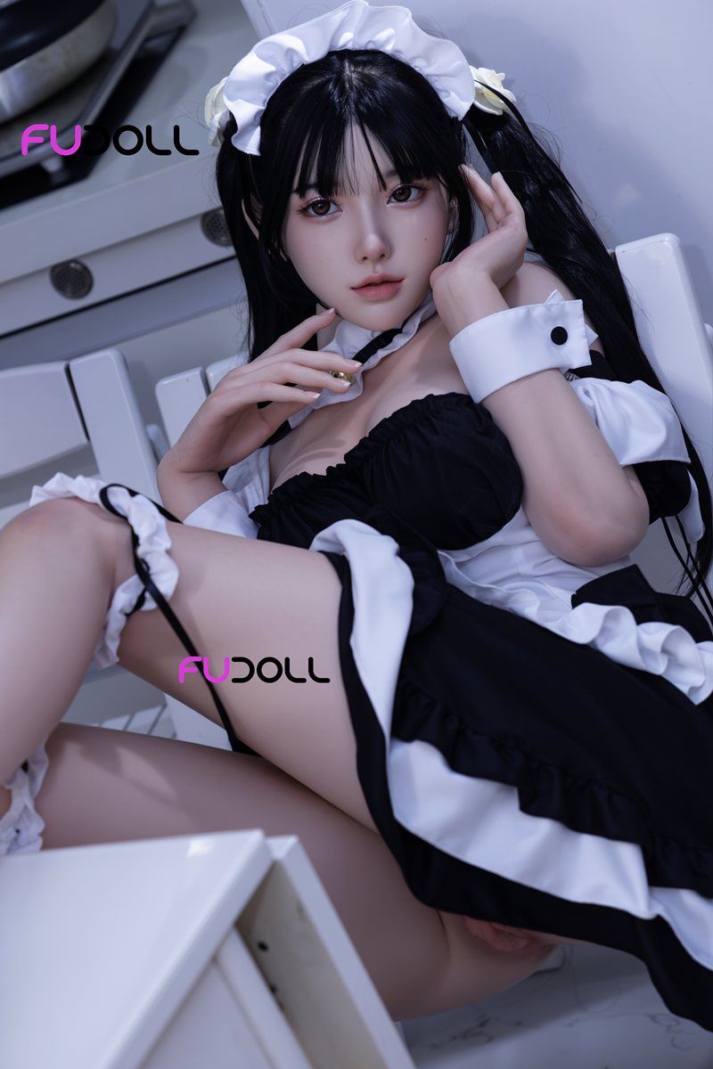 Picture of FUDoll - 162cm (5.31ft) Asian Sex Doll Silicone, XiaoBei, Free Another Random Head Included (US Stock)