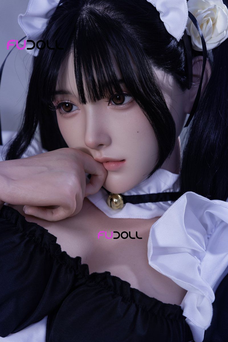 Picture of FUDoll - 162cm (5.31ft) Asian Sex Doll Silicone, XiaoBei, Free Another Random Head Included (US Stock)