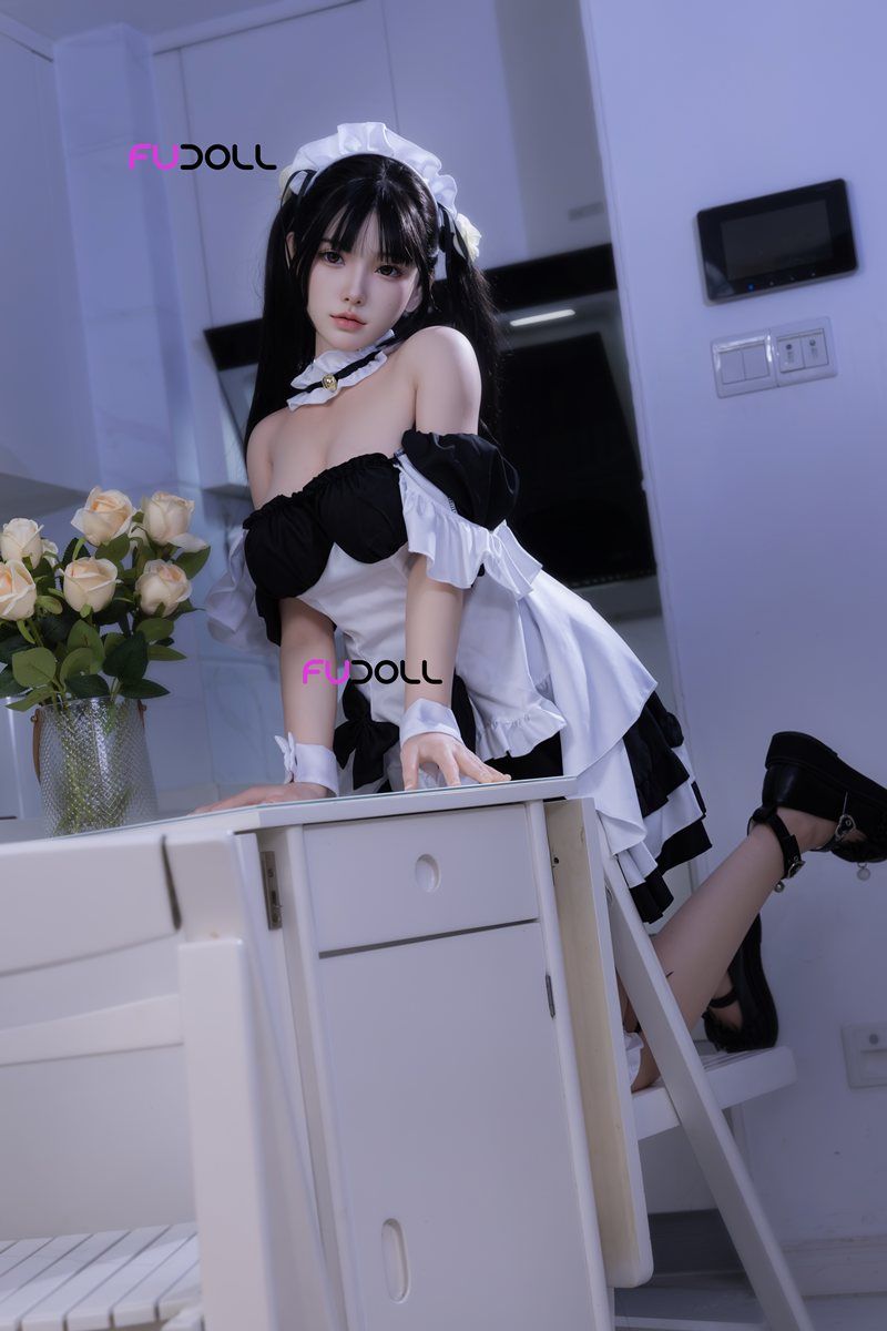 Picture of FUDoll - 162cm (5.31ft) Asian Sex Doll Silicone, XiaoBei, Free Another Random Head Included (US Stock)