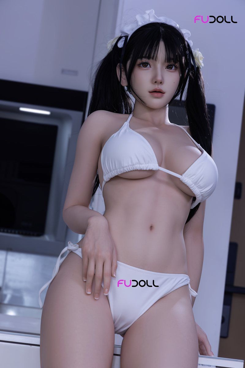 Picture of FUDoll - 162cm (5.31ft) Asian Sex Doll Silicone, XiaoBei, Free Another Random Head Included (US Stock)