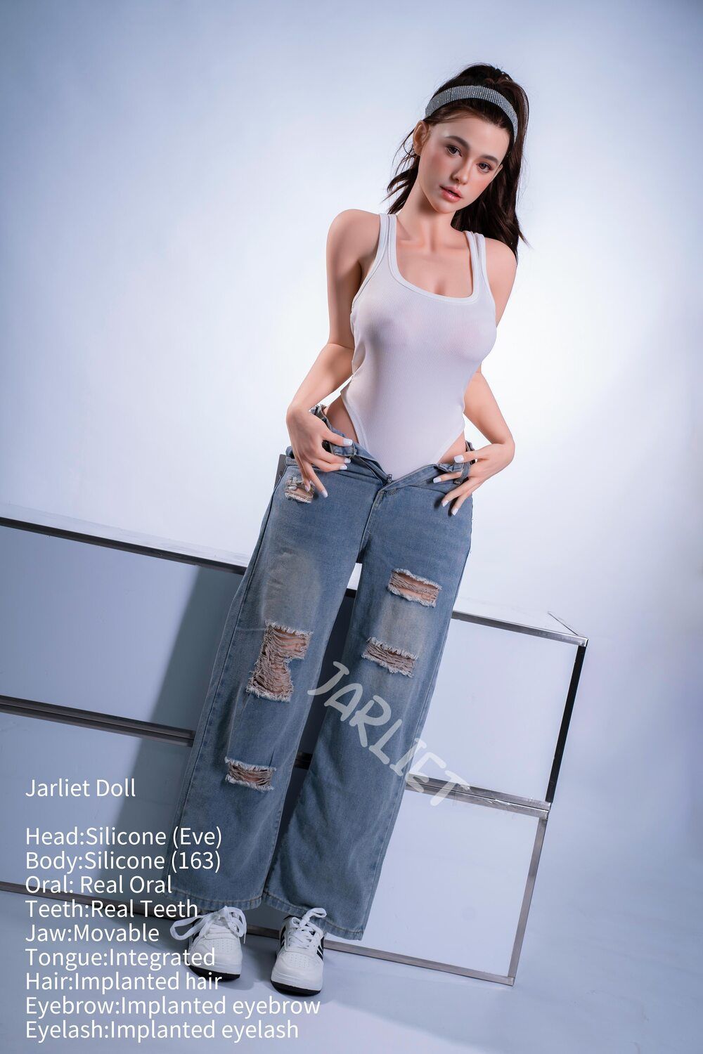 Picture of Jarliet Doll 5ft4/163cm G-cup Silicone Head Sex Doll – Eve [In Stock | US Only]