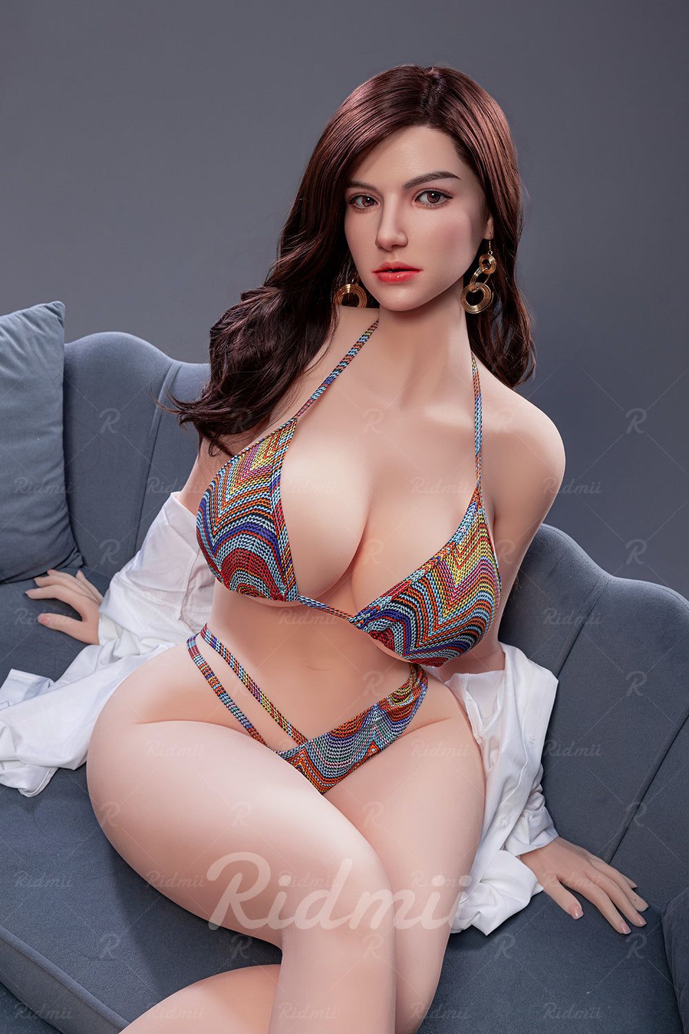 Picture of Ridmii Marissa Unique Design Silicone Head TPE Body Full Size Milf Sex Doll [In Stock | US Only]