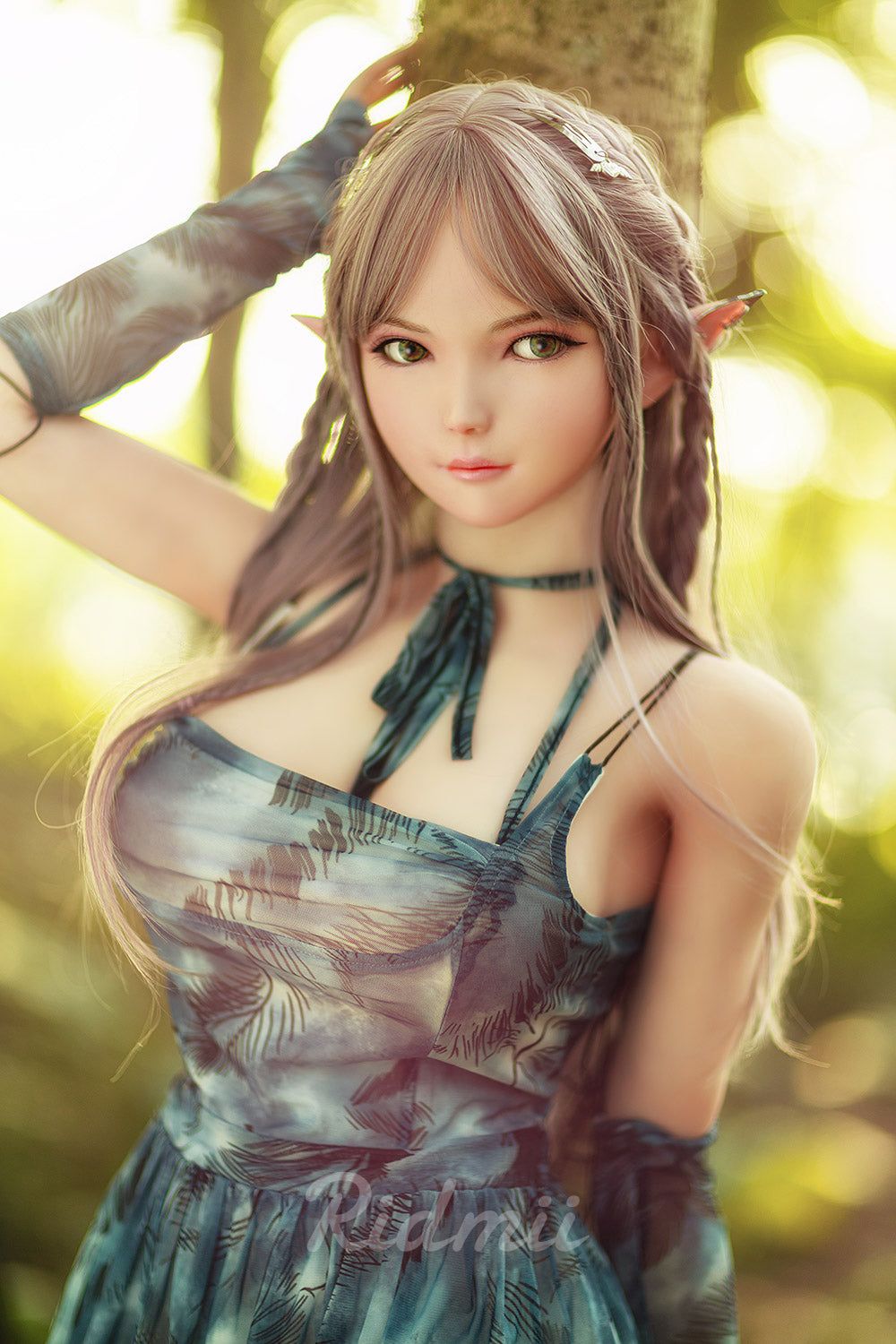 Picture of RIDMII Aggie Unique Design 5'3 FT(163cm) Genie Sex Doll Silicone Head Elf Big Breasts Adult Love Doll [In Stock | US Only]