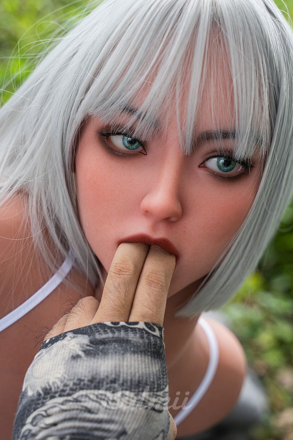 Picture of RIDMII Danica Unique Design 5'3 FT (161cm) #468 Silicone Head TPE Body Blowjob Realistic BBW Sex Doll [In Stock | US Only]