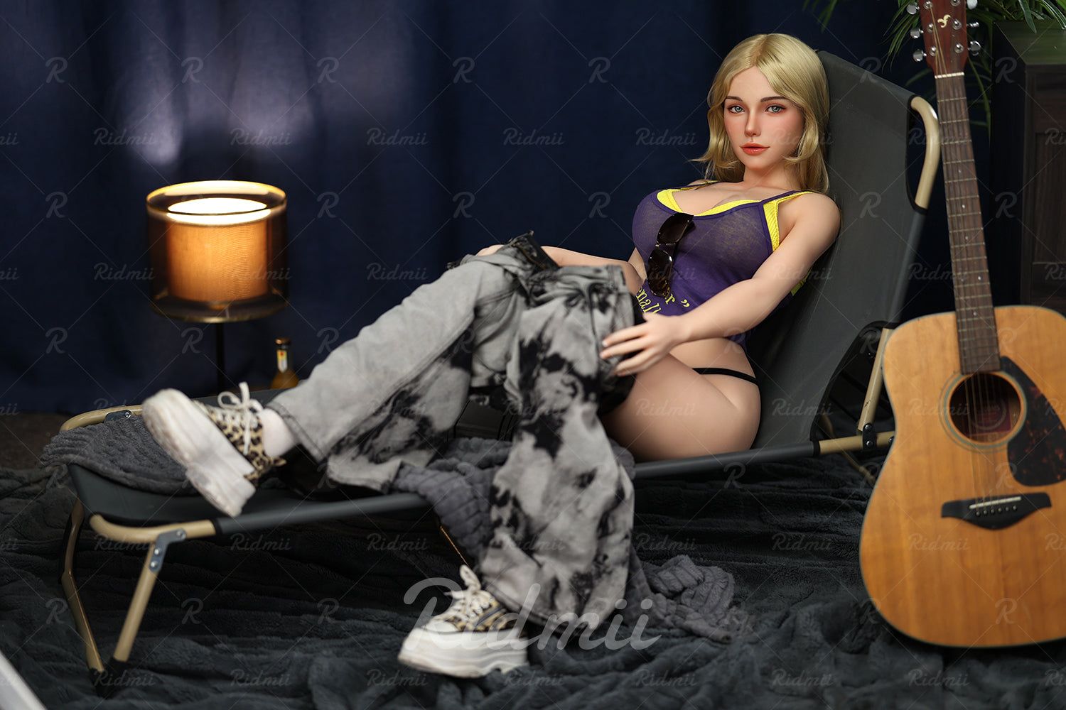 Picture of Ridmii Nyx Unique Design TPE Body Silicone/TPE Head Full Size Movable Jaw Sex Doll [In Stock | US Only]