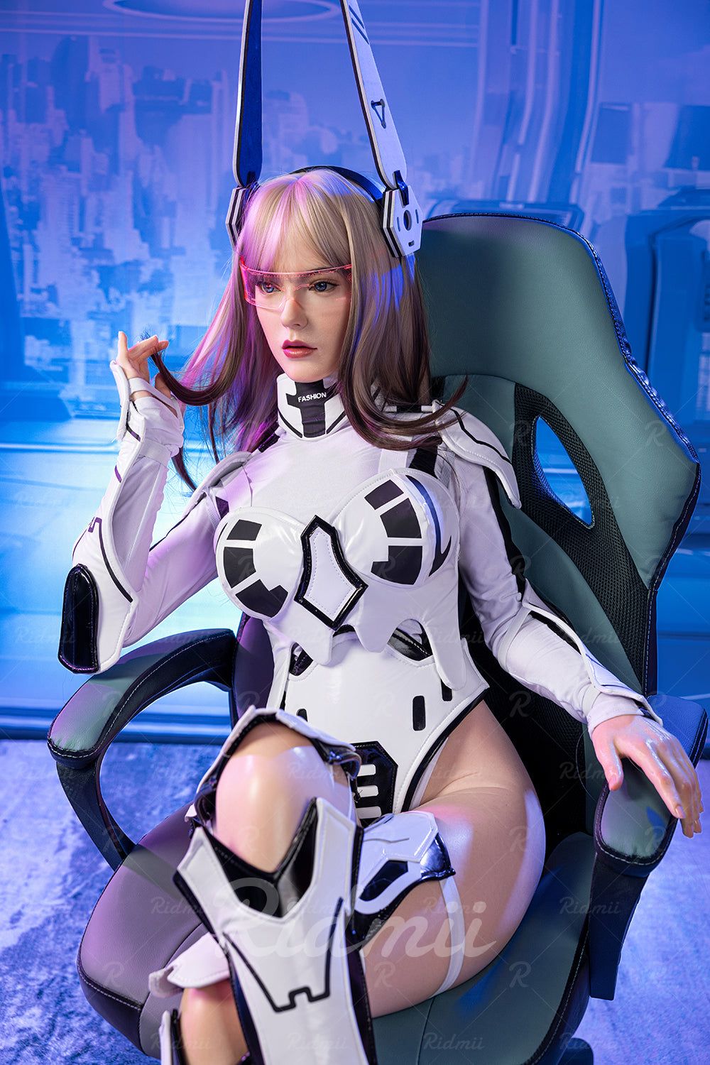 Picture of Ridmii Tenar Unique Design Silicone Head TPE Body Full Size AI Sex Doll with Wigs [In Stock | US Only]