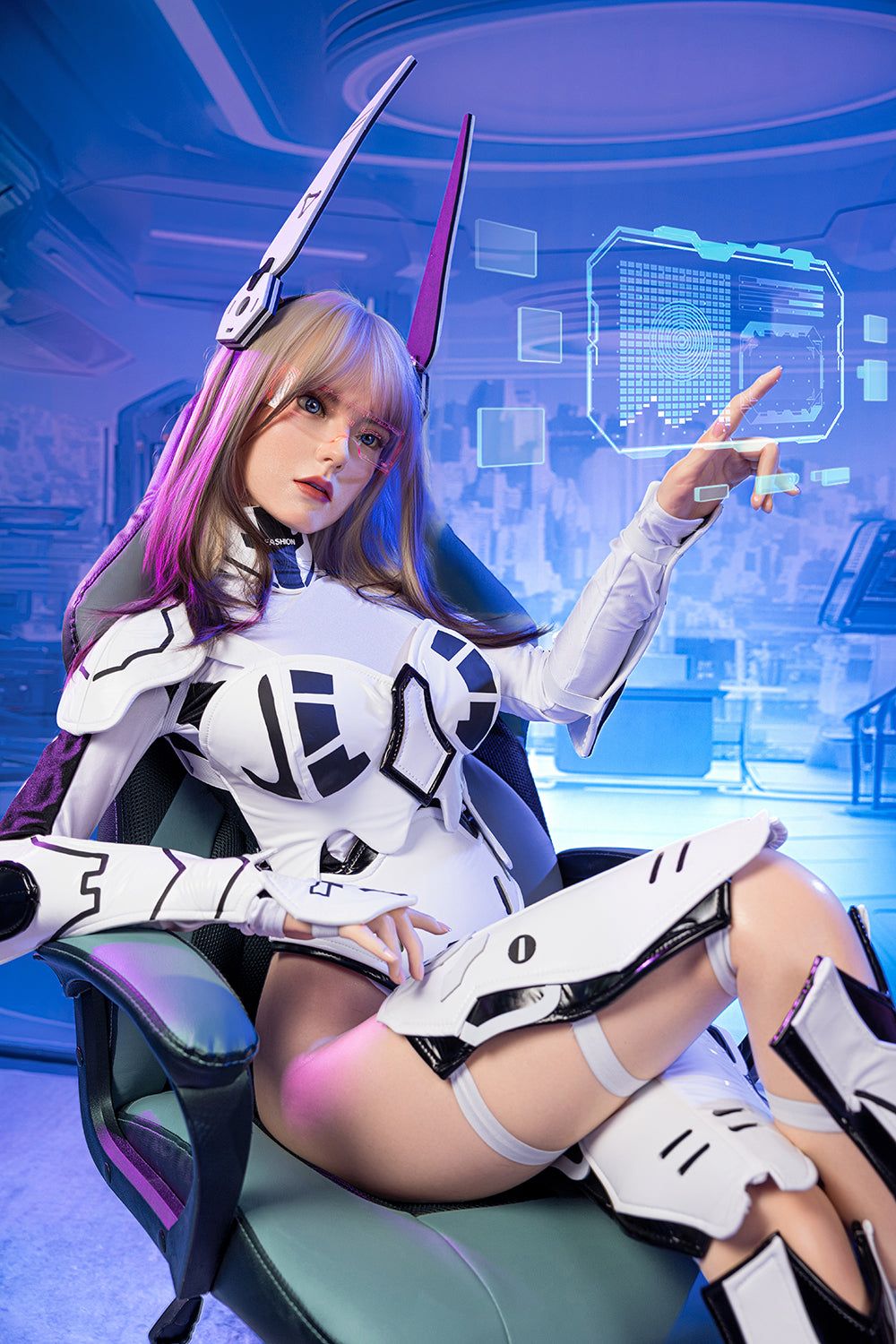 Picture of Ridmii Tenar Unique Design 5'3 FT(163cm) Realistic Silicone AI Sex Doll with AI Intelligent Voice Companionship Robot Sex Doll [In Stock | EU Only]