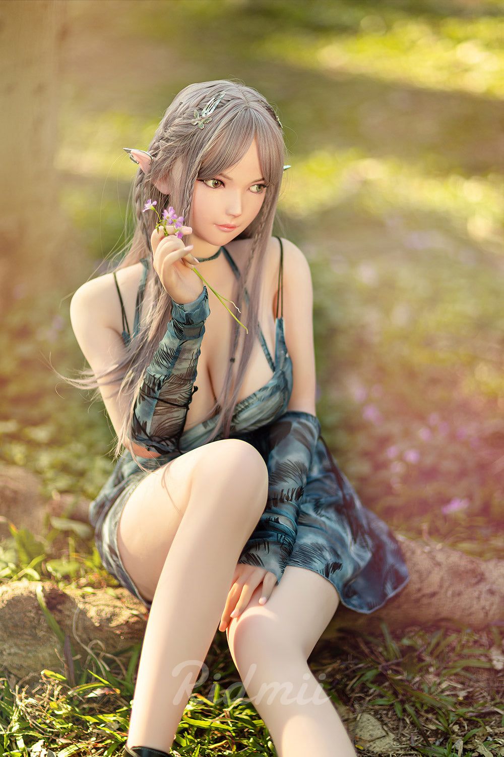 Picture of RIDMII Aggie Unique Design 5'3 FT(163cm) Genie Sex Doll Silicone Head Elf Big Breasts Adult Love Doll [In Stock | EU Only]