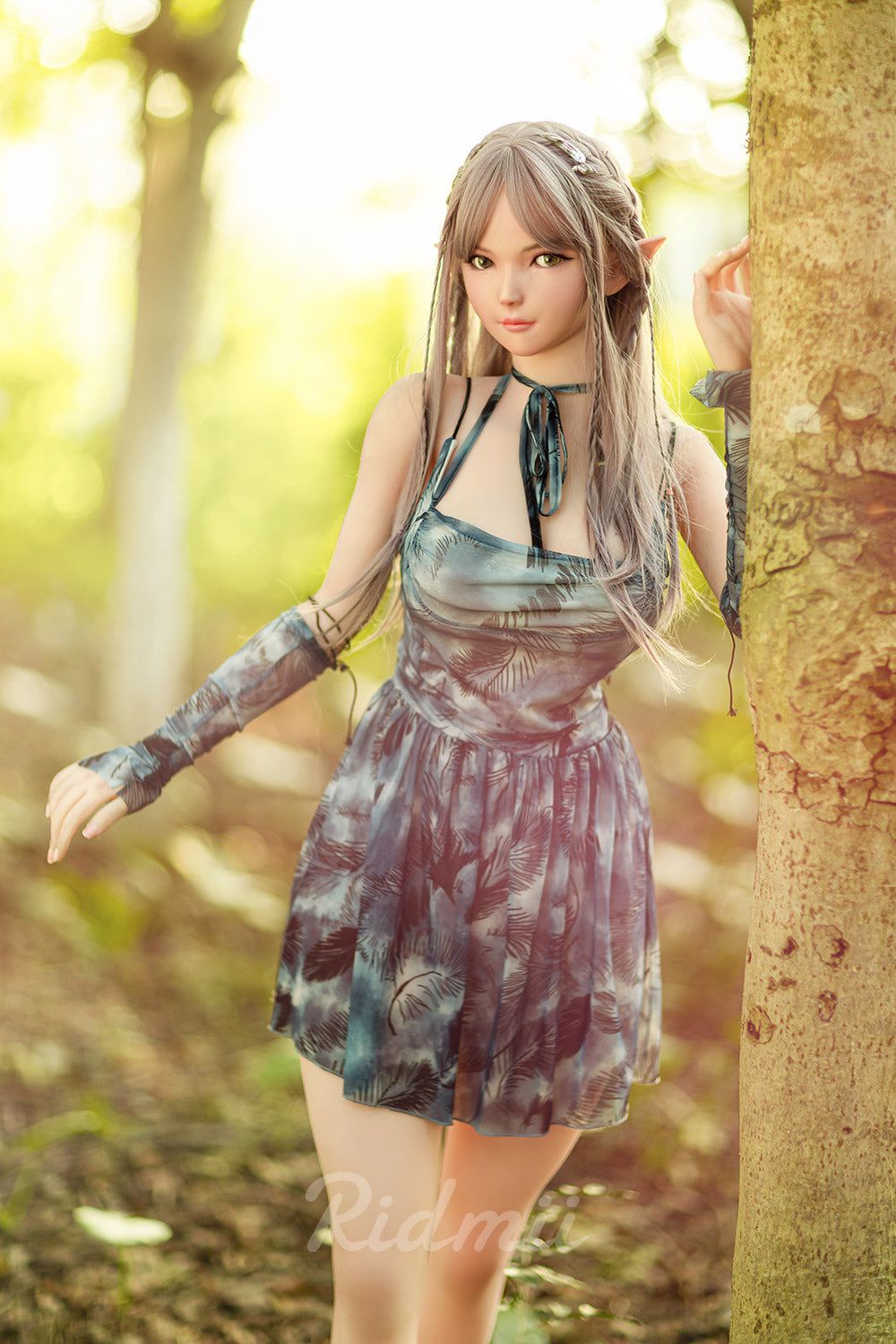 Picture of RIDMII Aggie Unique Design 5'3 FT(163cm) Genie Sex Doll Silicone Head Elf Big Breasts Adult Love Doll [In Stock | EU Only]