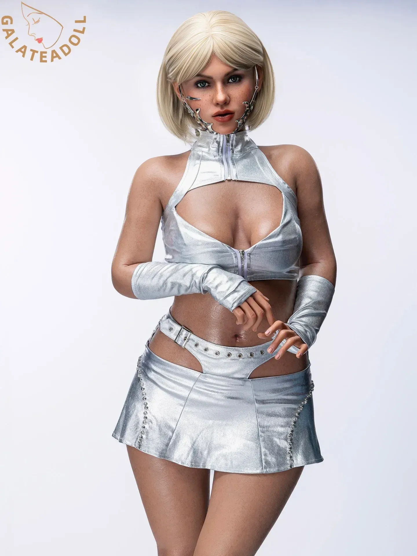 Picture of Galatea Doll 164cm/5ft5 D-cup Silicone Sex Doll – Lussa