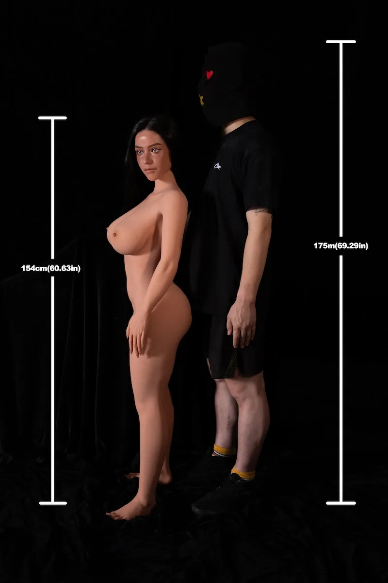 Picture of Climax Doll ROS silicone head with soft TPE body Huge Tits Sex Doll FD154cm L Tasha [In Stock | US Only]