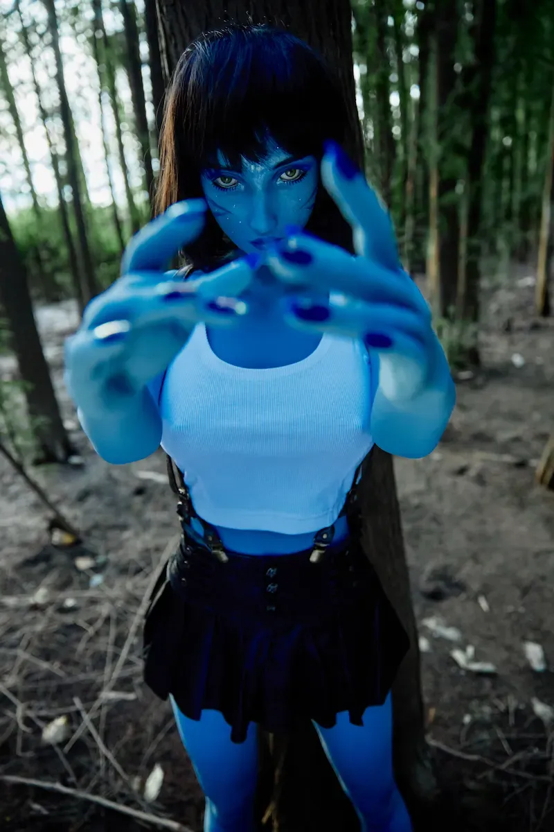 Picture of Climax Doll Tifa Sex Doll Special Makeup (Avatar-Blue)