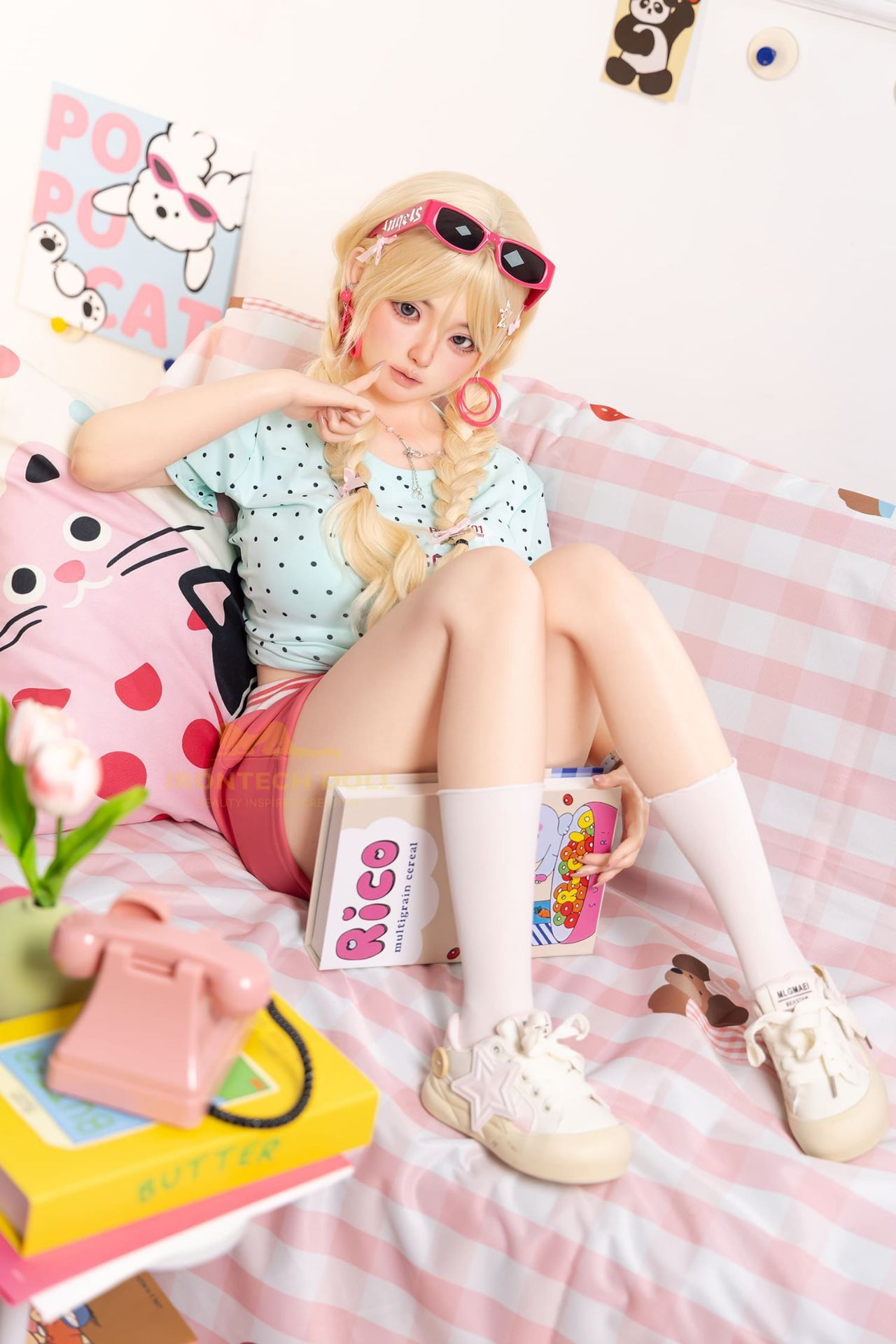 Picture of Irontech Doll - 148cm/4ft10 B-cup Plus G1 Xia Ying Natural Silicone Cutie Sex Doll
