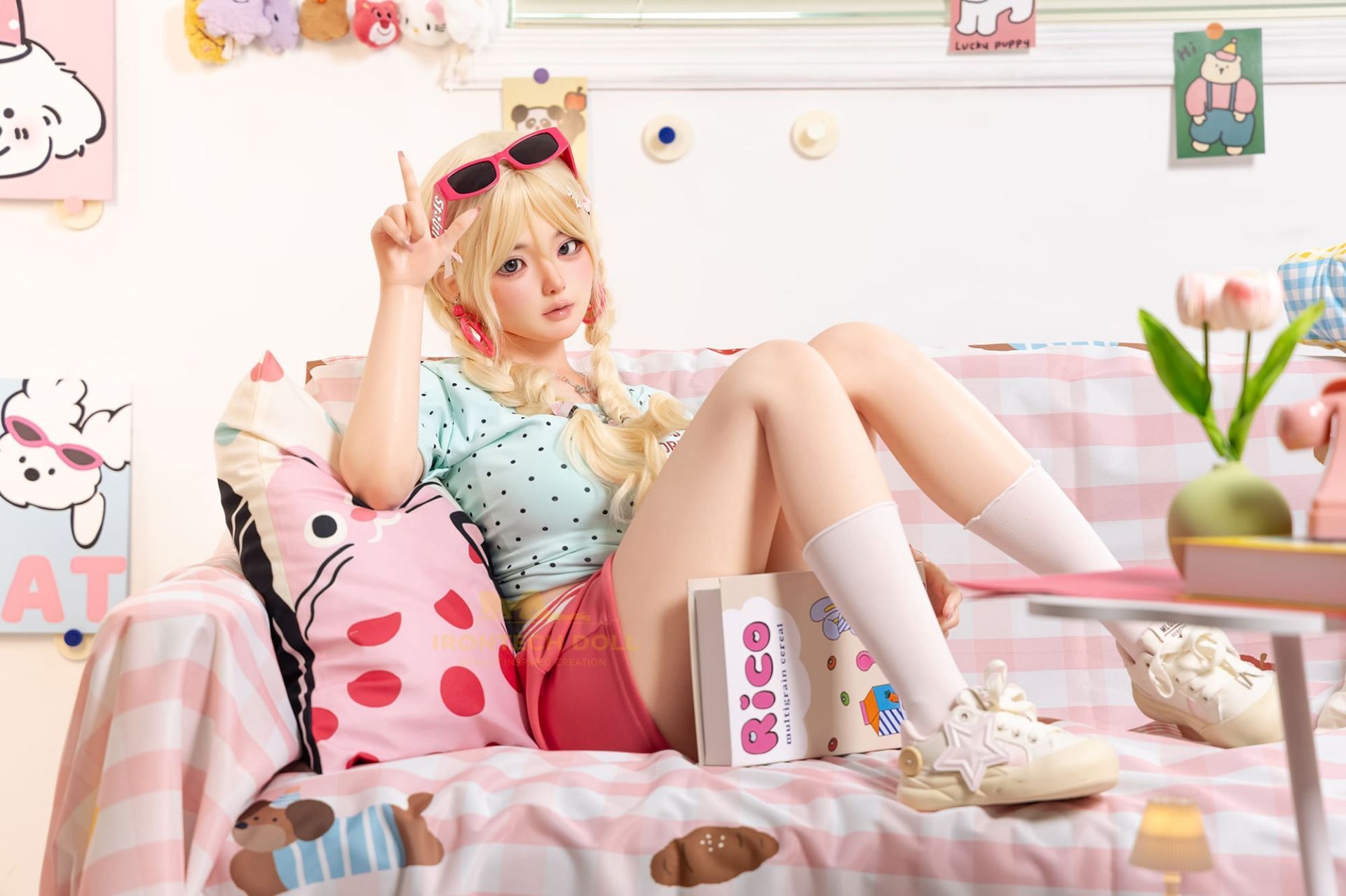 Picture of Irontech Doll - 148cm/4ft10 B-cup Plus G1 Xia Ying Natural Silicone Cutie Sex Doll