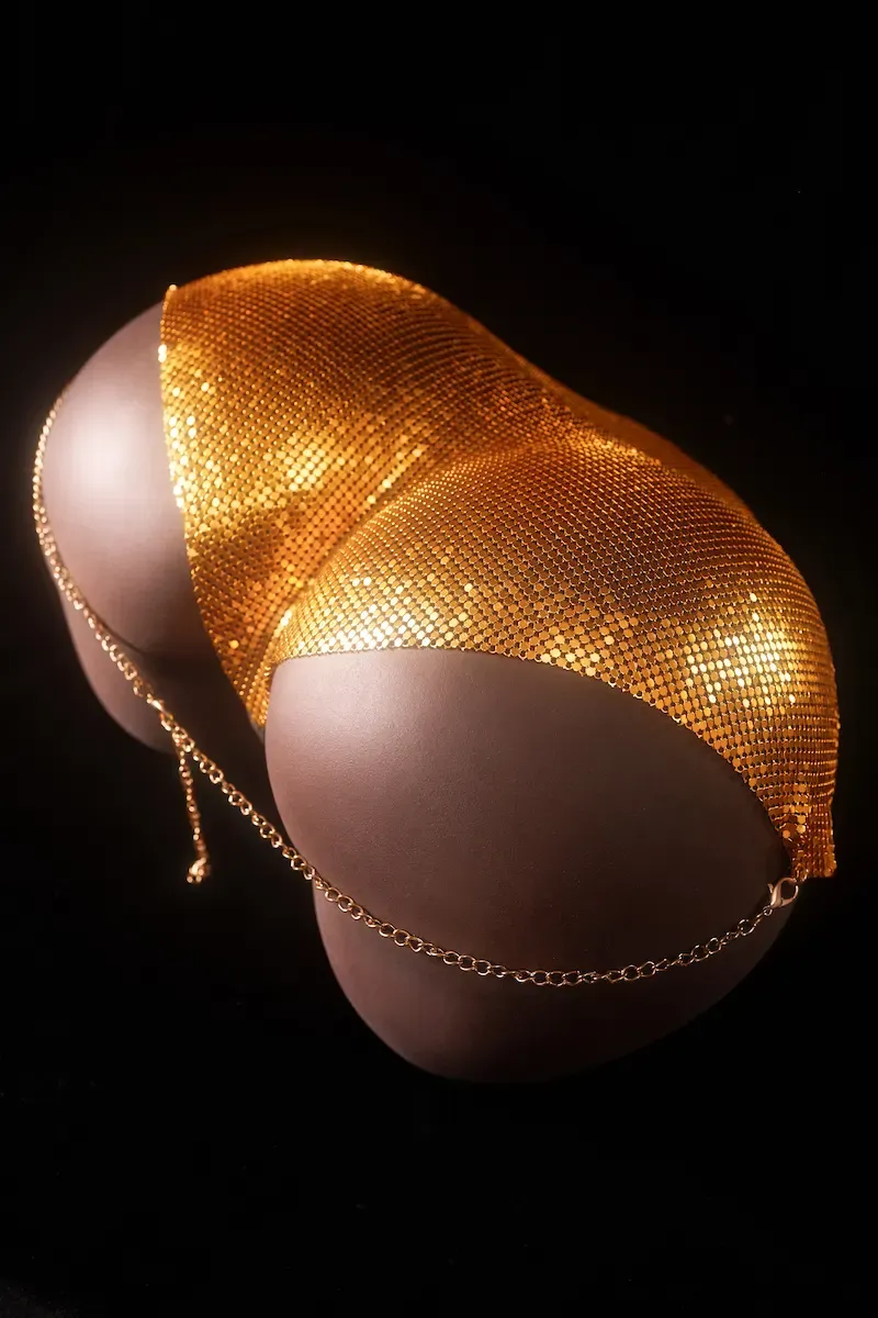 Picture of Climax Doll Silicone Female Butt Torso Sex Toy RS-6 Cocoa